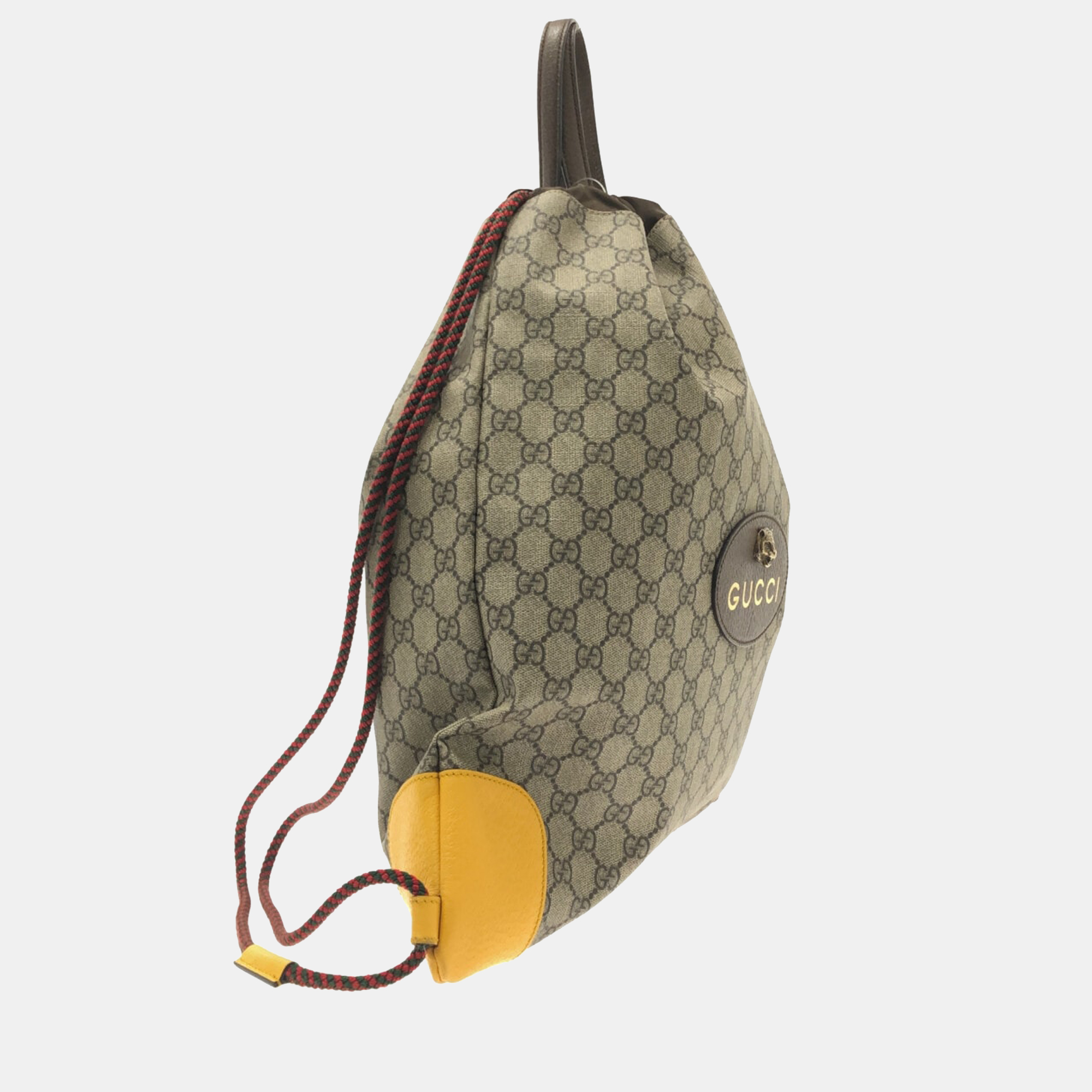 

Gucci Beige GG Supreme Canvas Backpack bag