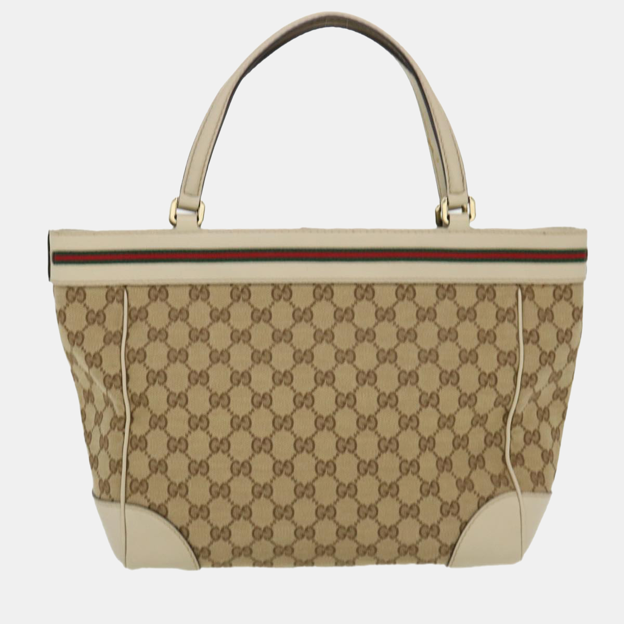 

Gucci Beige GG Canvas Mayfair bag