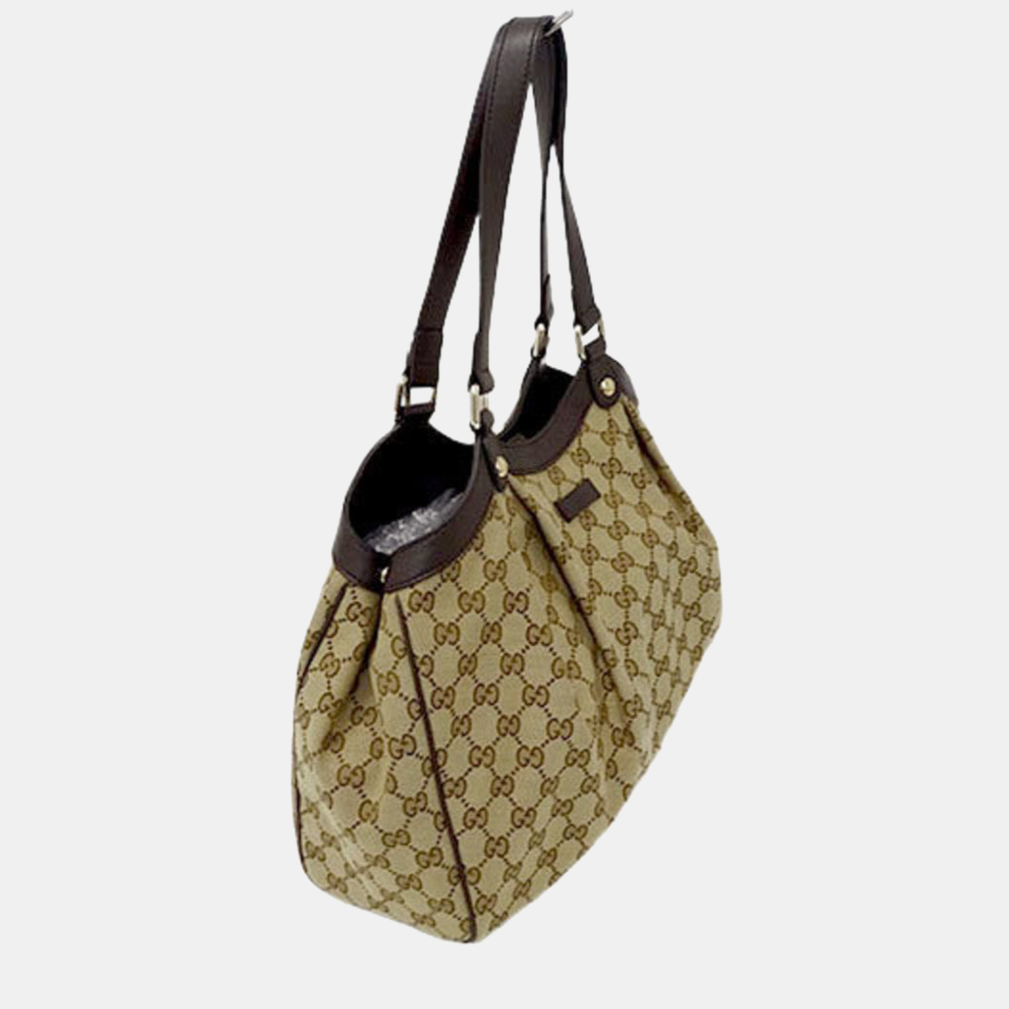 

Gucci Beige/Brown GG Canvas Sukey Tote Bag
