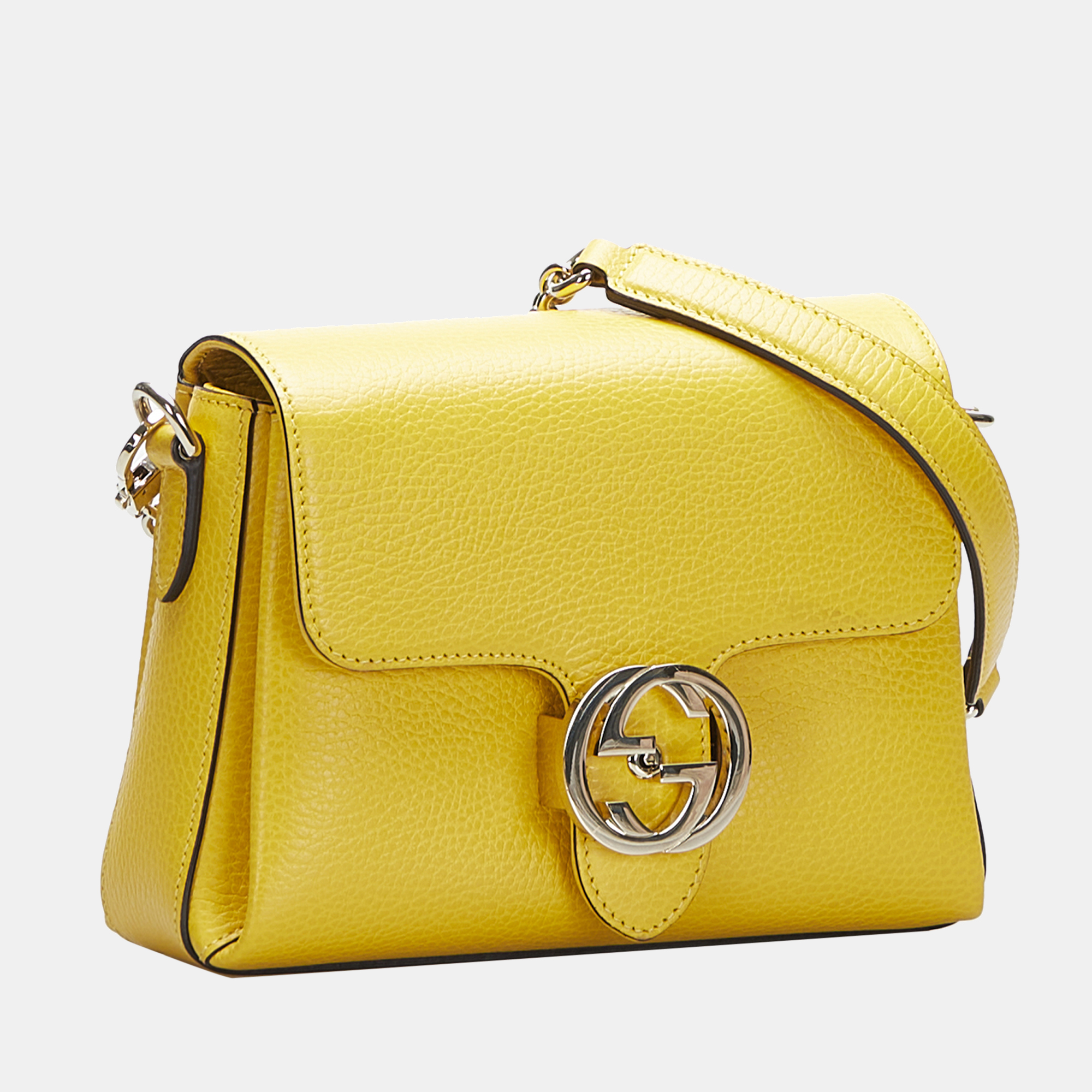

Gucci Yellow Small Dollar Interlocking G