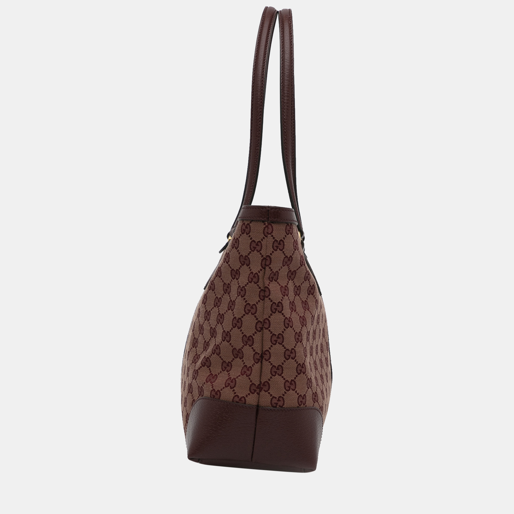 

Gucci Brown GG Canvas Ophidia Web Tote Bag