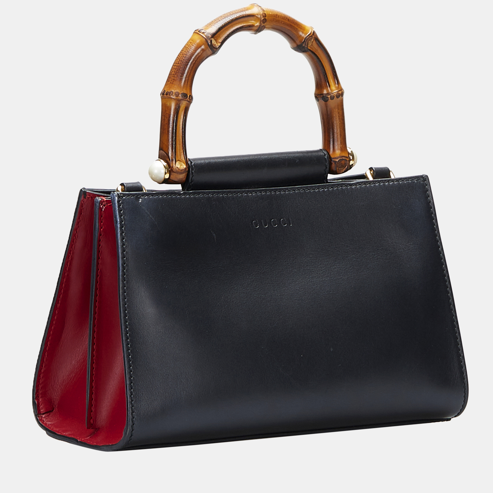

Gucci Black Mini Bamboo Nymphae