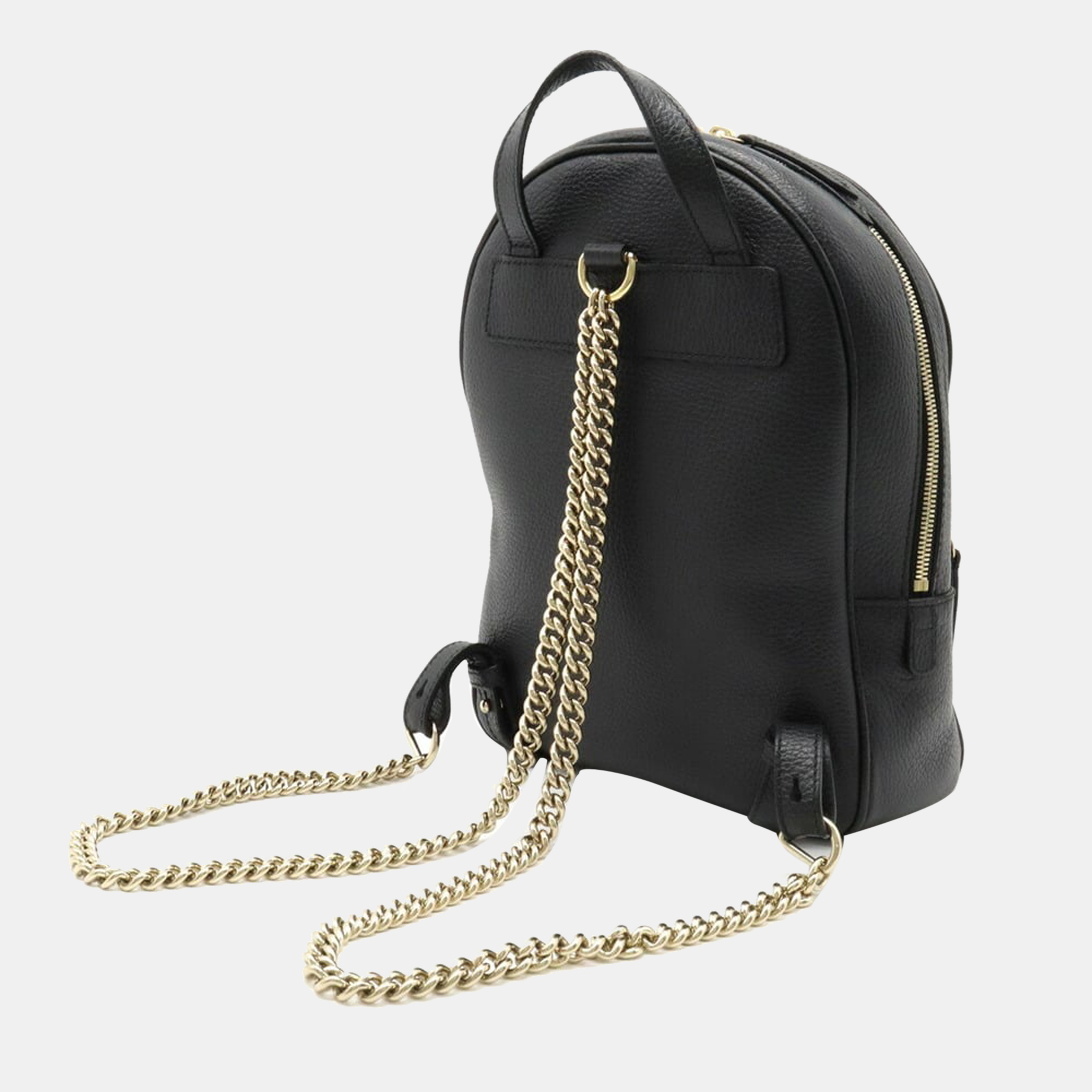 

Gucci Black Leather Soho Backpack