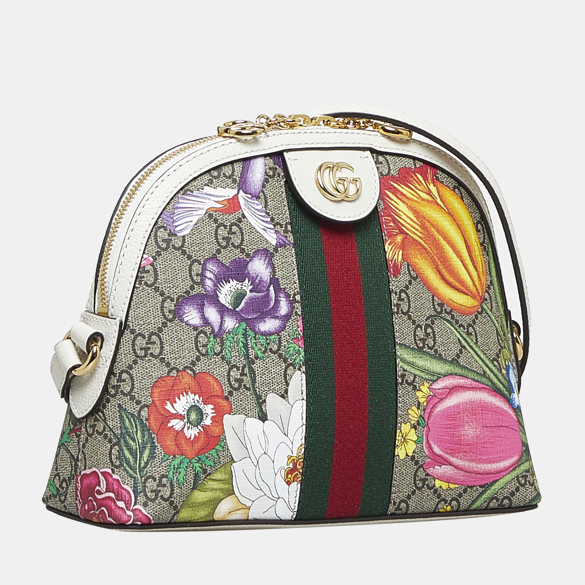 

Gucci Multicolor GG Supreme Flora Ophidia Dome