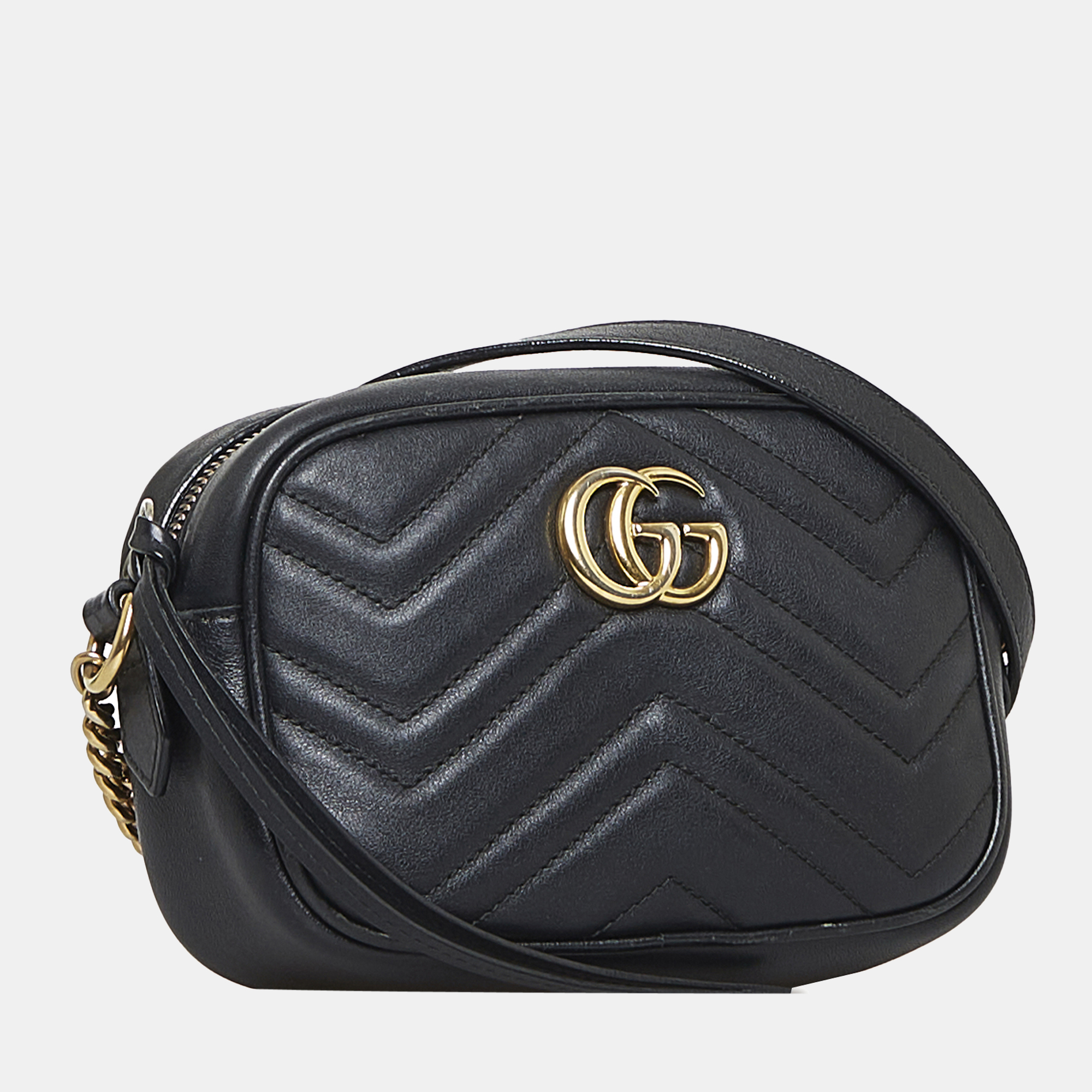 

Gucci Black Small Marmont Camera Bag