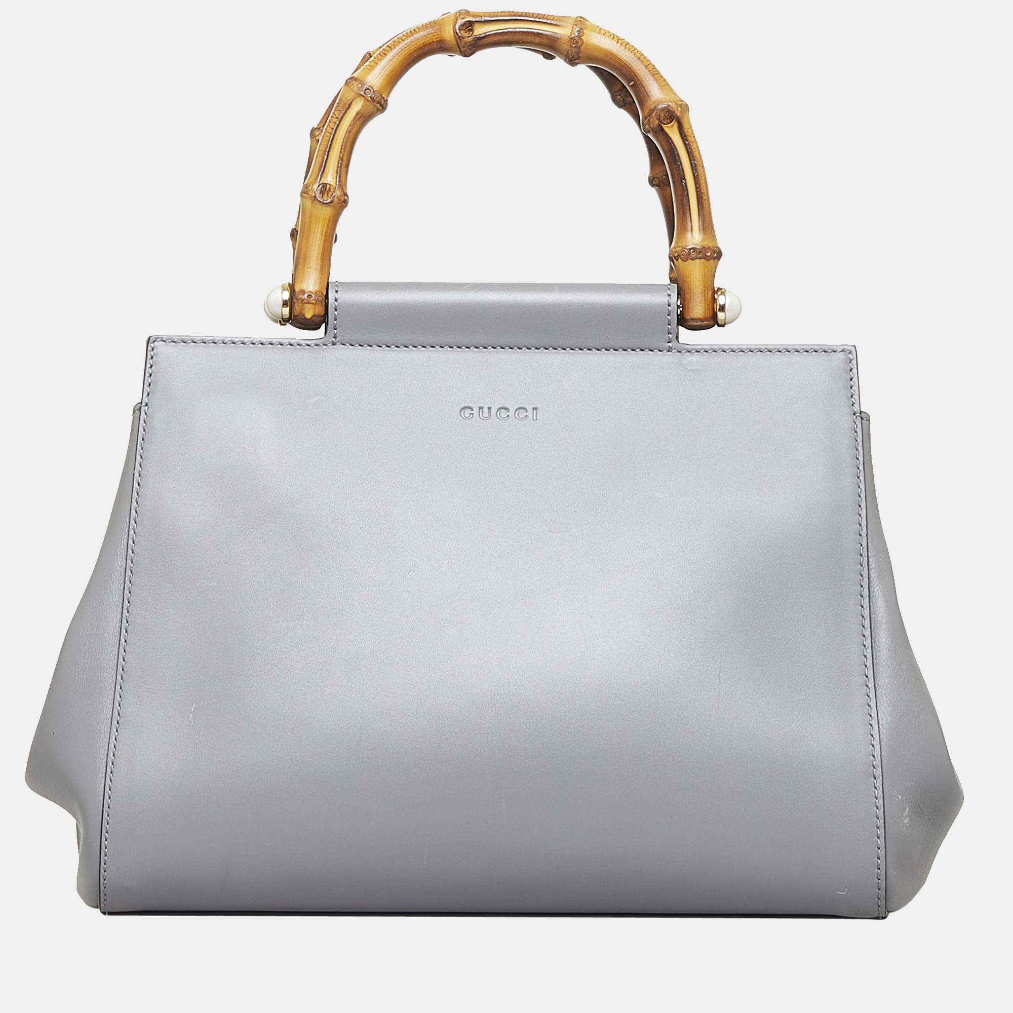 

Gucci Grey Mini Bamboo Nymphae