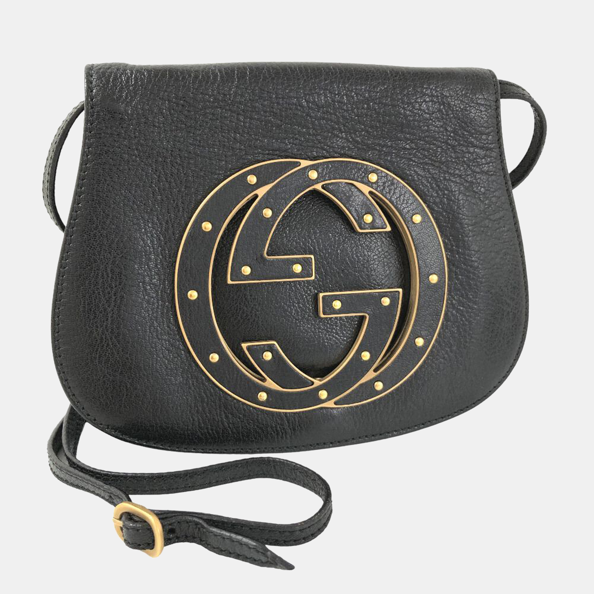 

Gucci Black Leather Blondie Crossbody Bag
