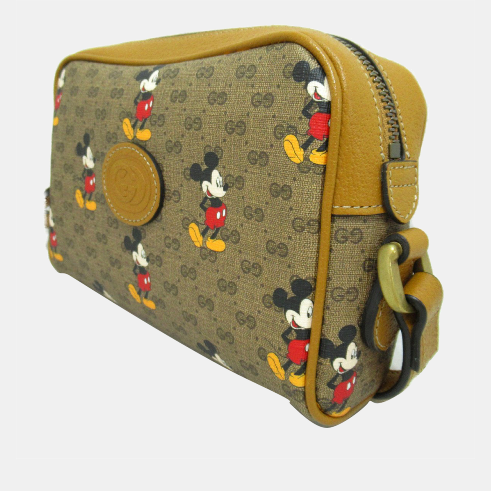 

Gucci x Disney GG Supreme Mickey Mouse Crossbody Bag, Brown