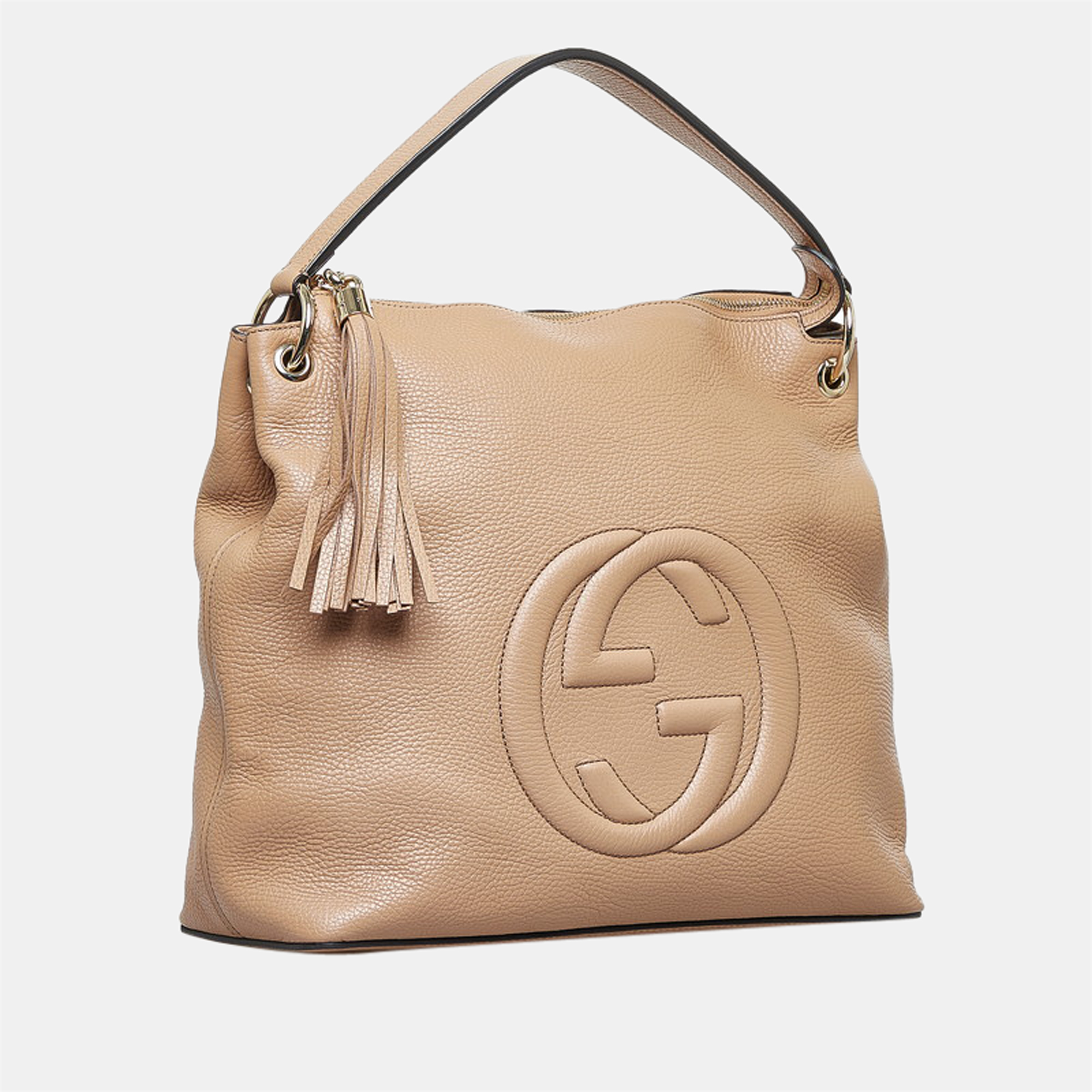 

Gucci Beige Leather Soho Shoulder Bag