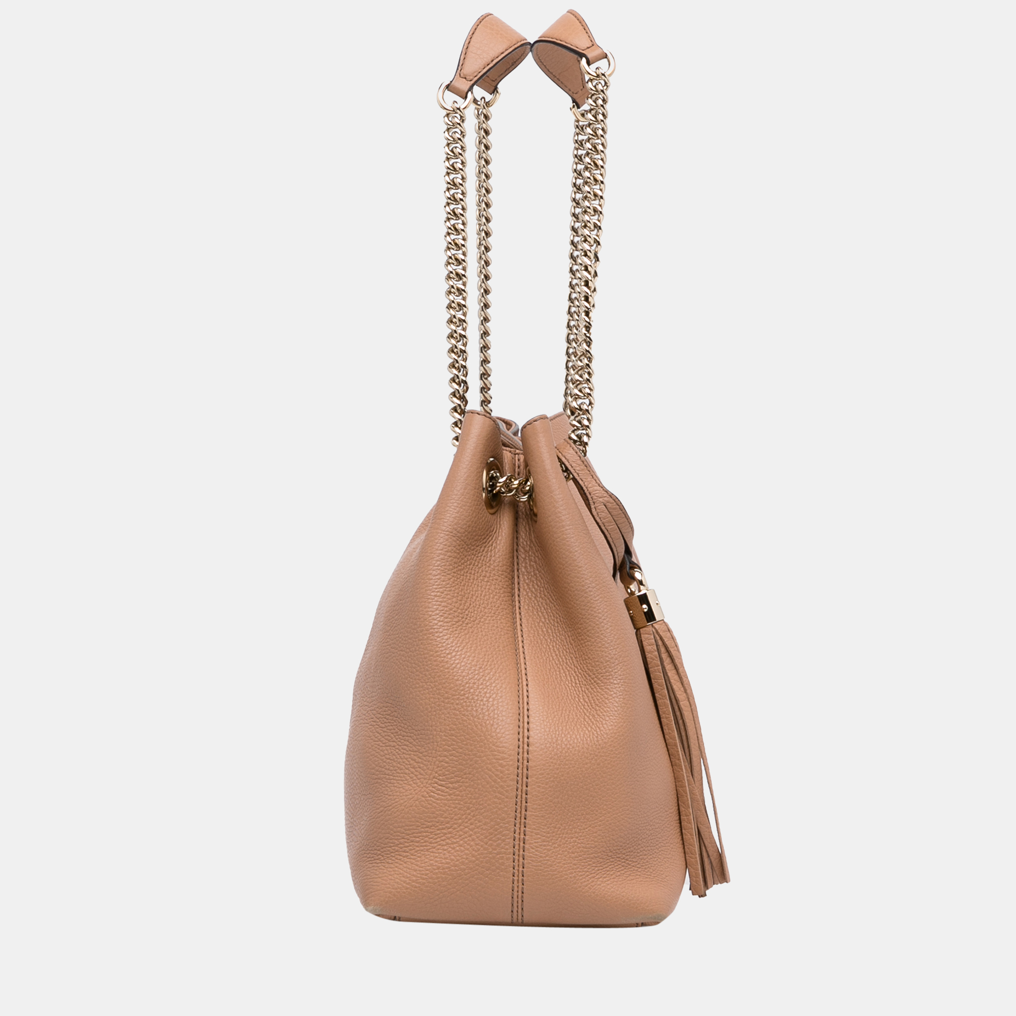 

Gucci Brown Soho Chain Tote