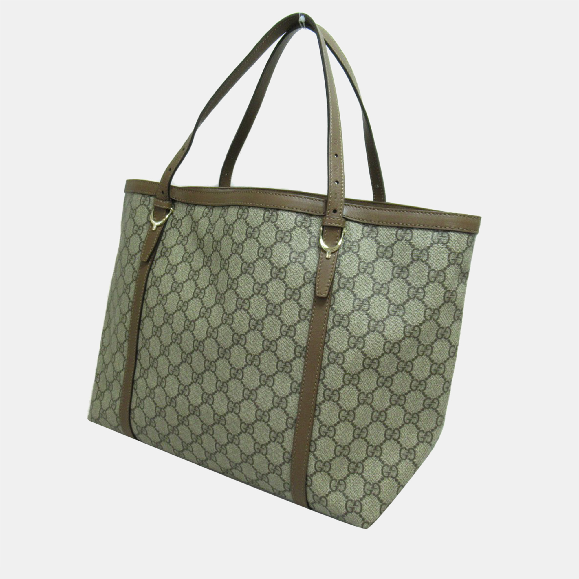 

Gucci Beige/Brown GG Canvas Supreme Tote Bag