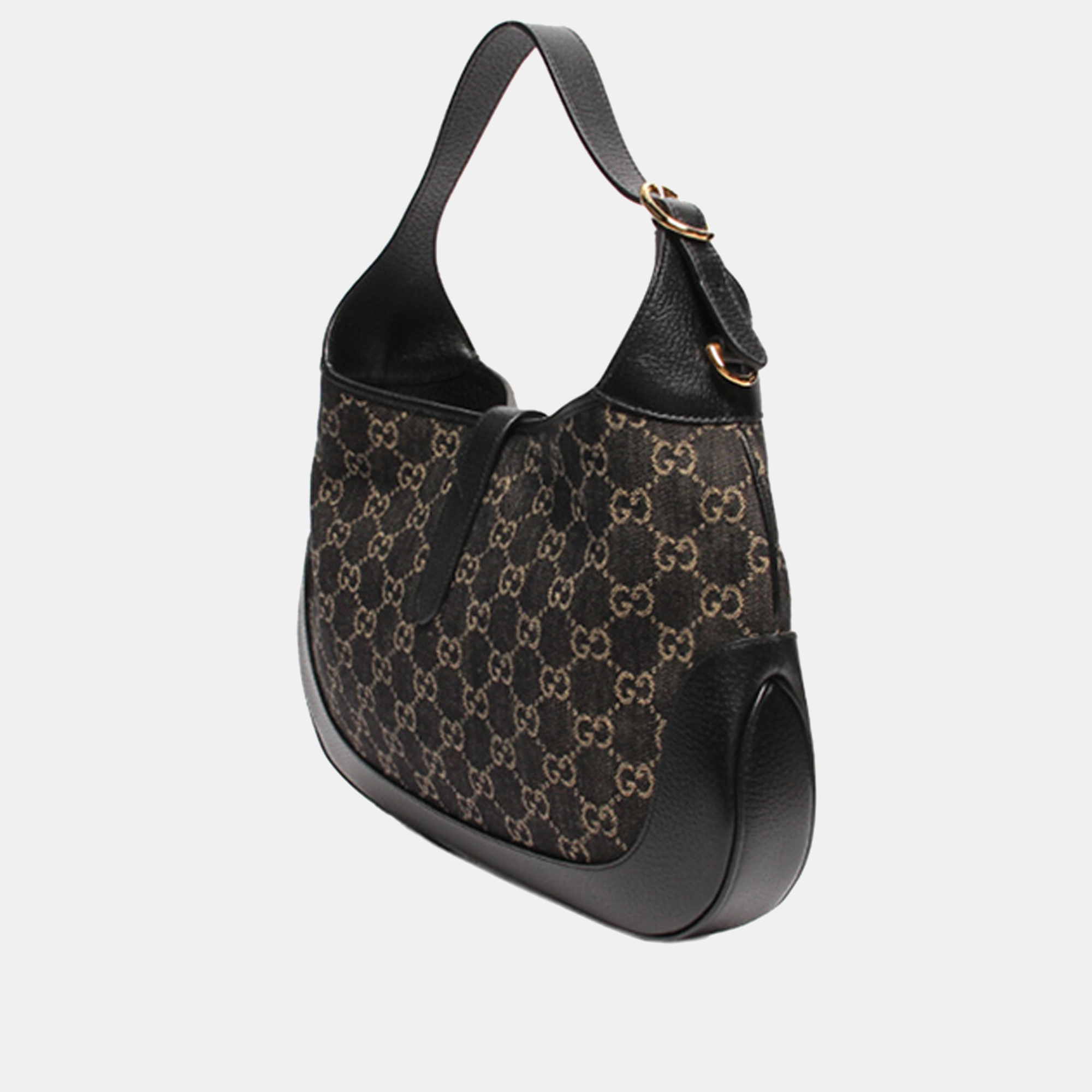 

Gucci Black Denim Jackie 1961 Shoulder Bag