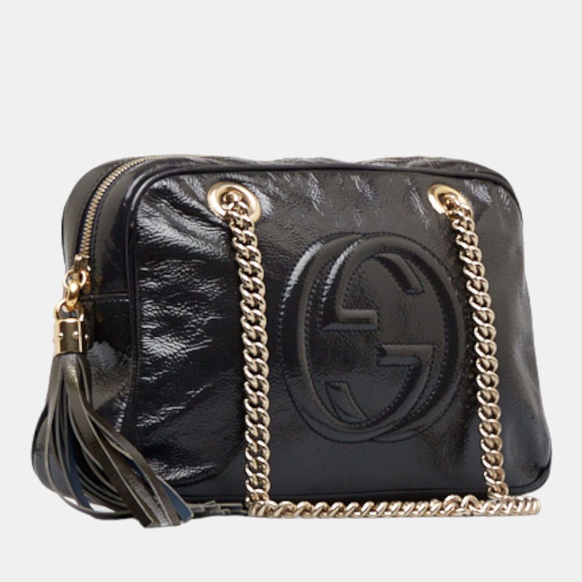 

Gucci Black Soho Chain Shoulder Bag