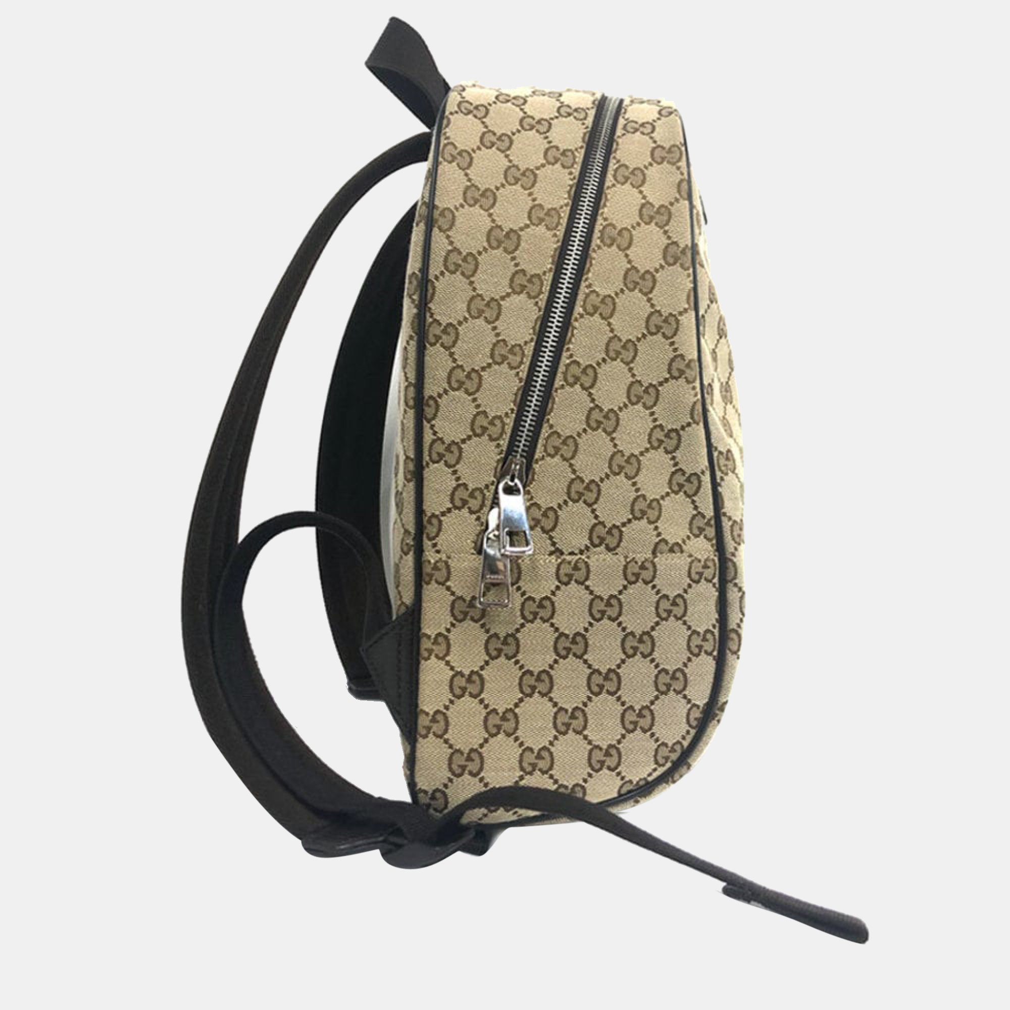 

Gucci Beige GG Canvas Travel Backpack