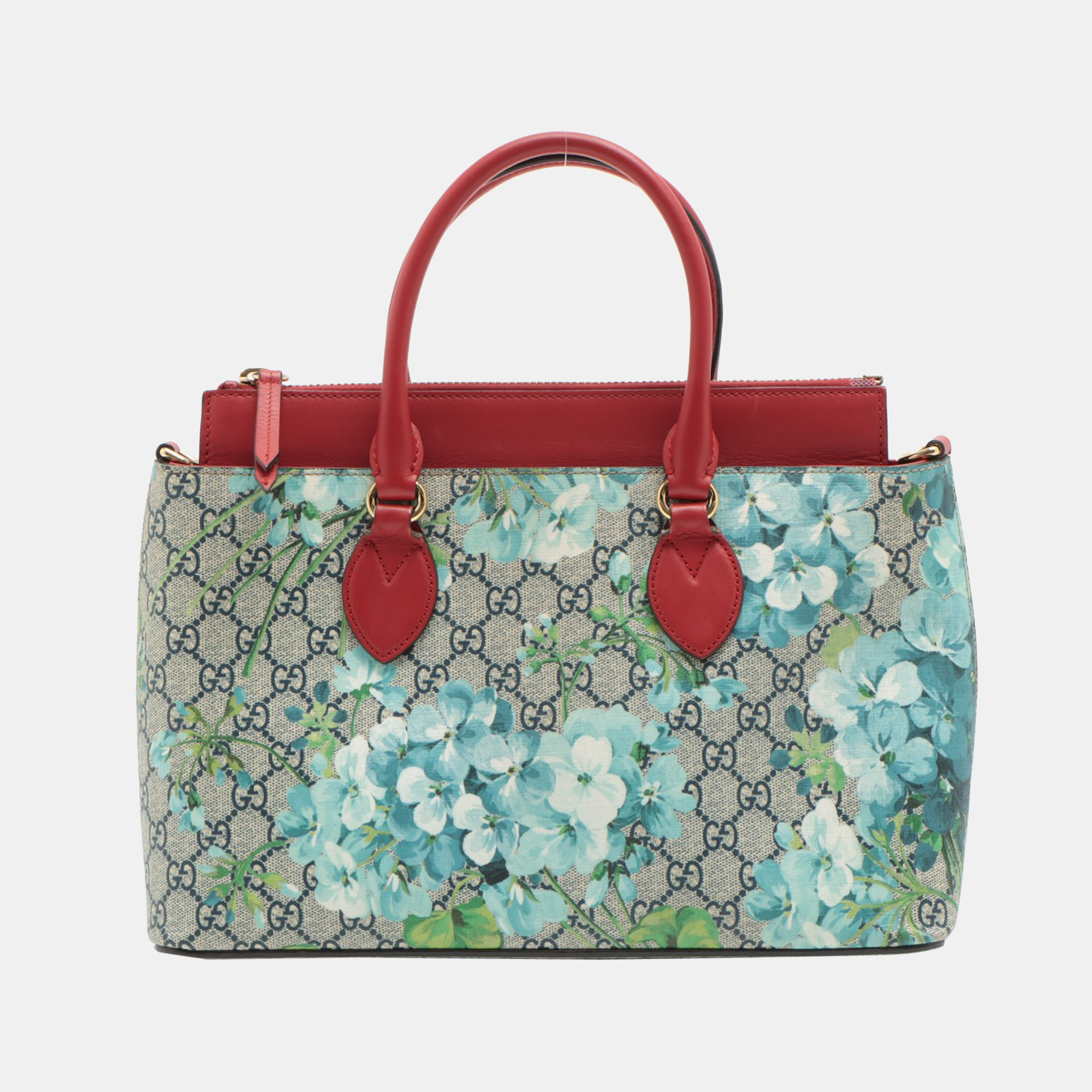 

Gucci GG Blooms Hand bag Blue 546316