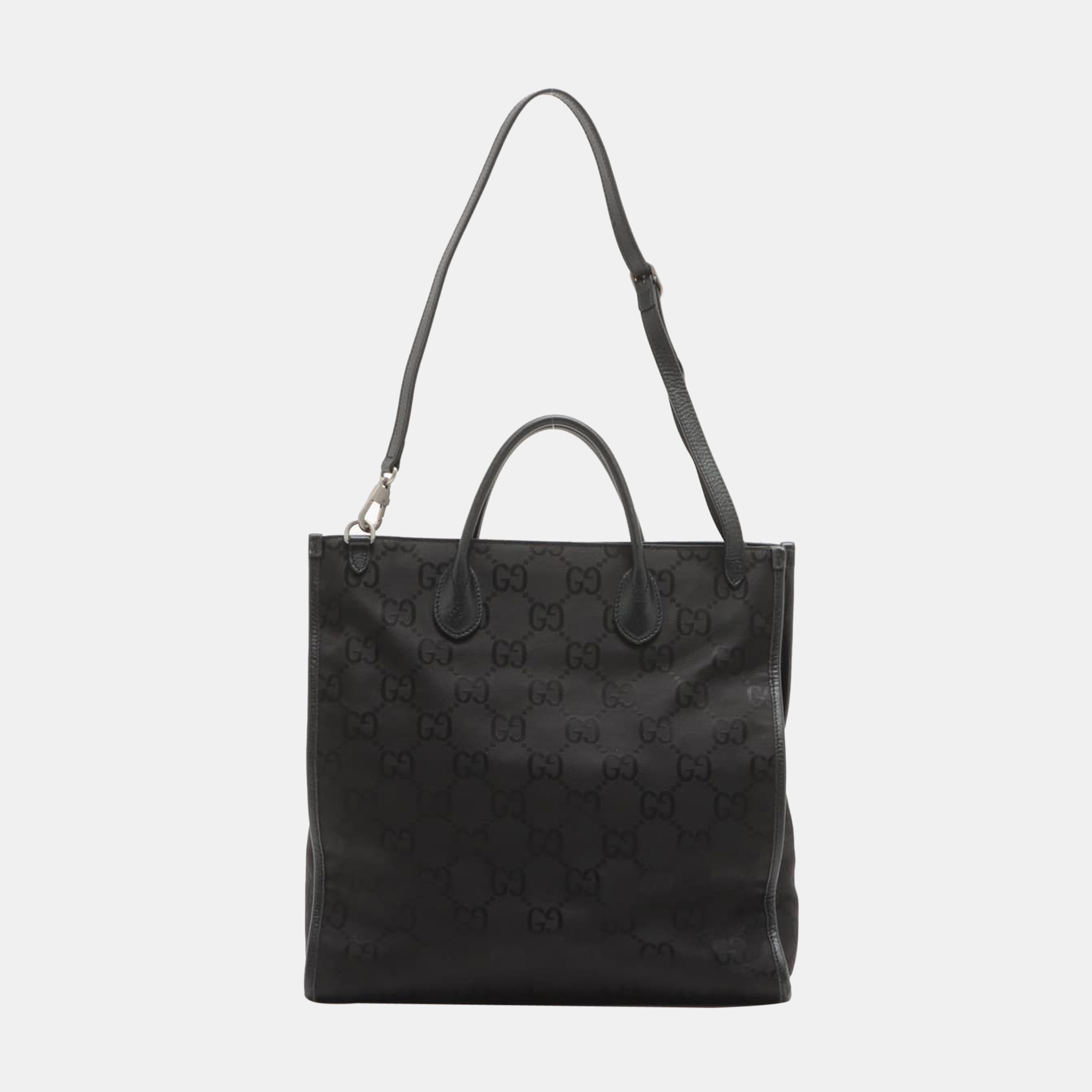 

Gucci Off the Grid Nylon & leather 2way handbag Black 630355