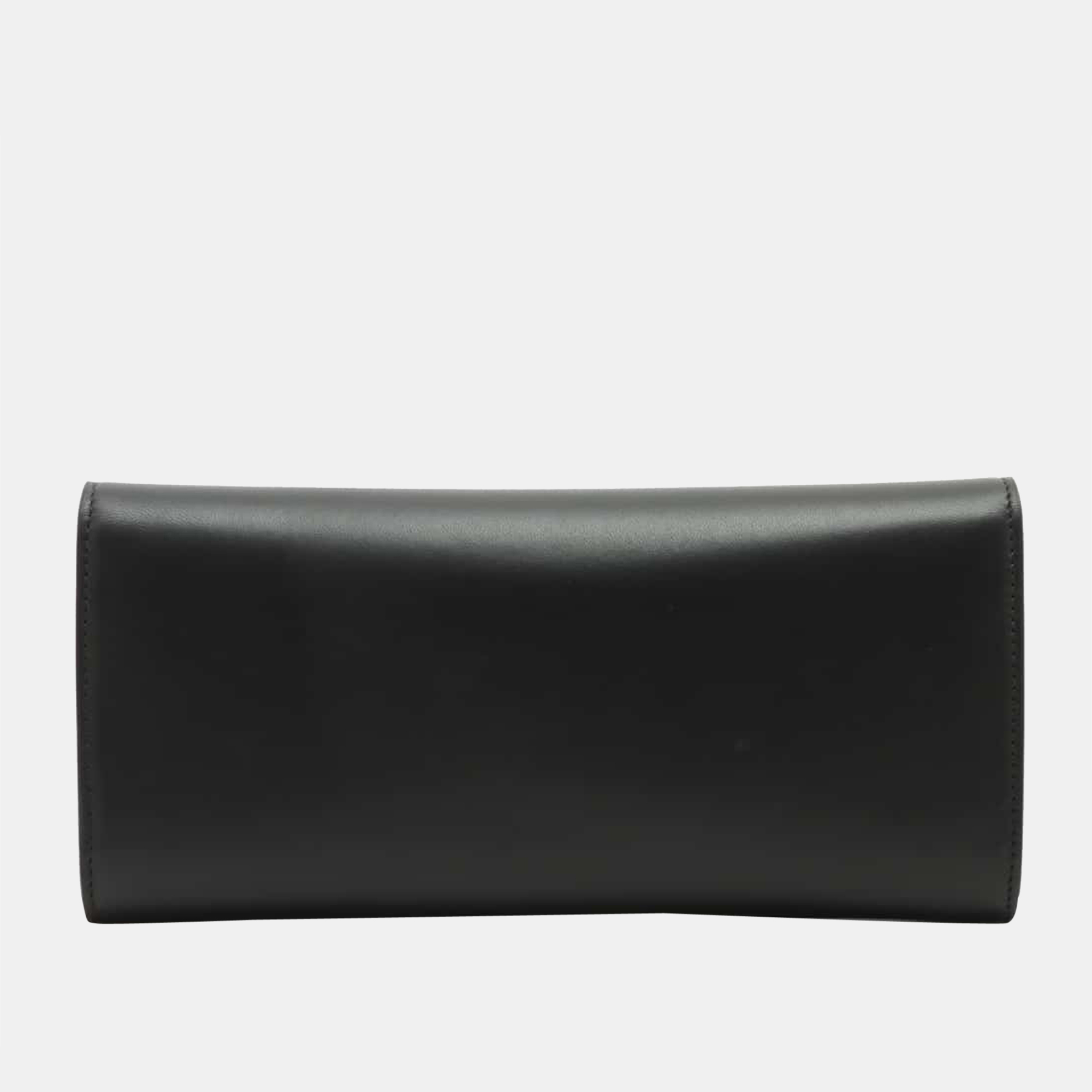 

Gucci Raja Broadway Leather Clutch bag Black 576532