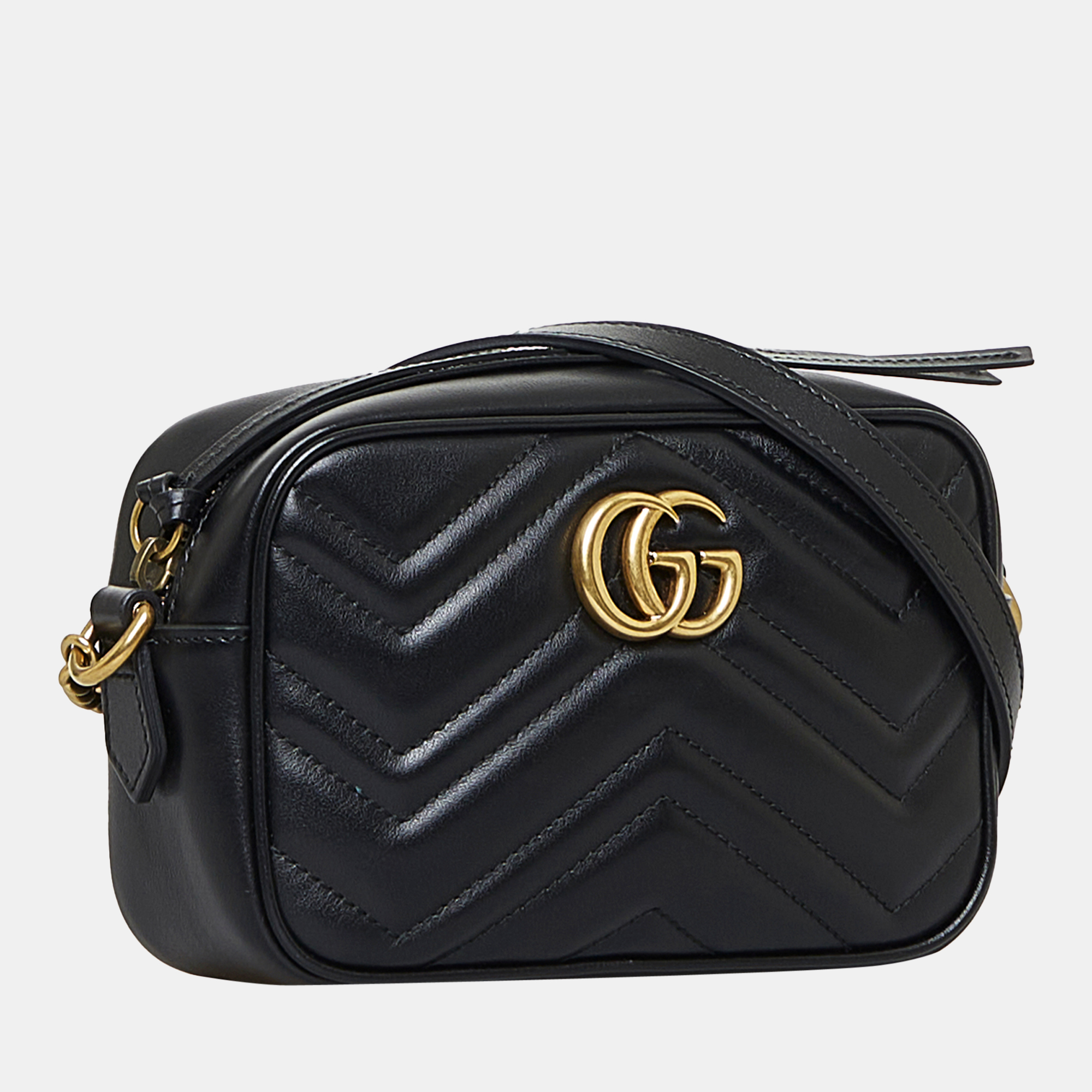 

Gucci Black Small GG Marmont Crossbody