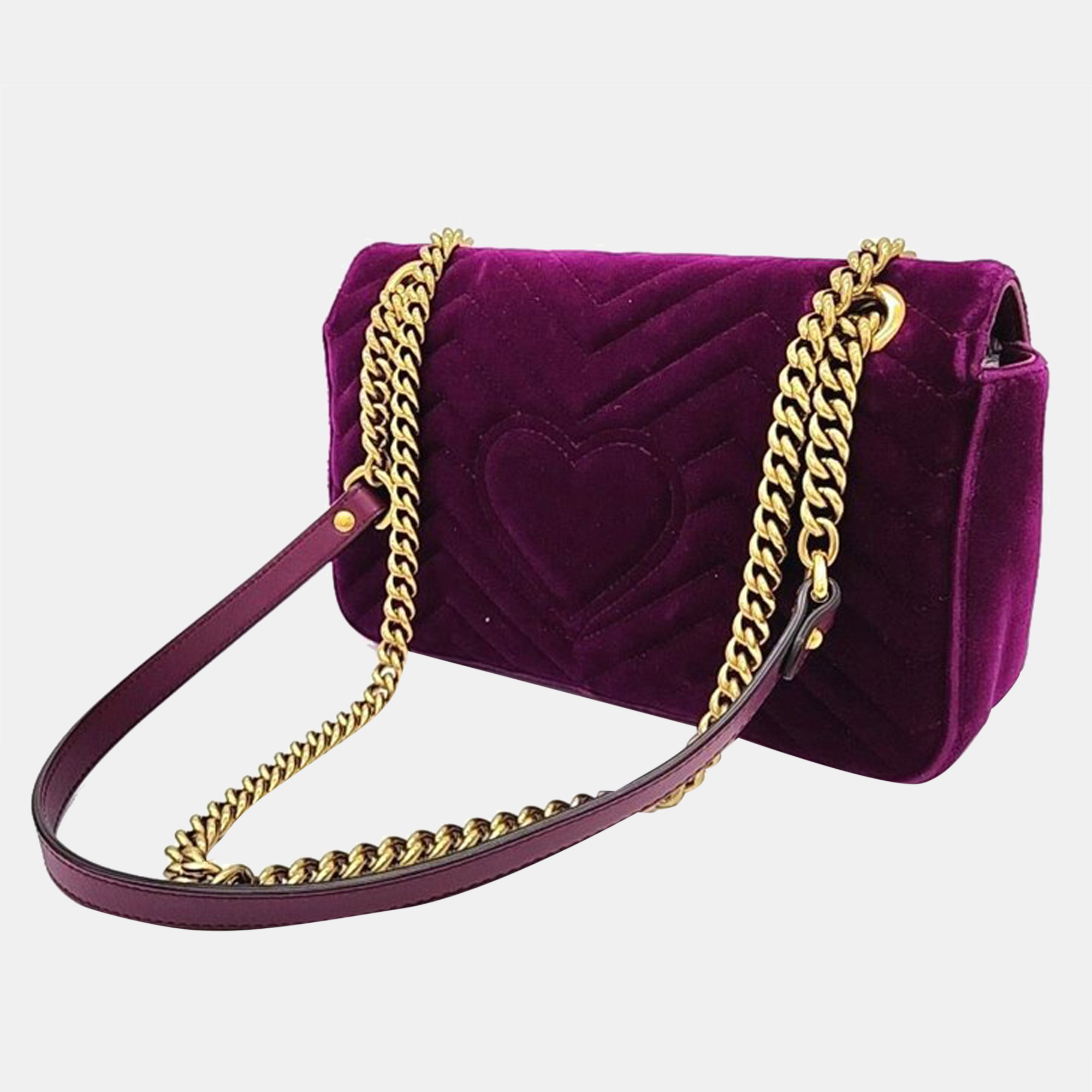 

Gucci Marmont bag, Purple