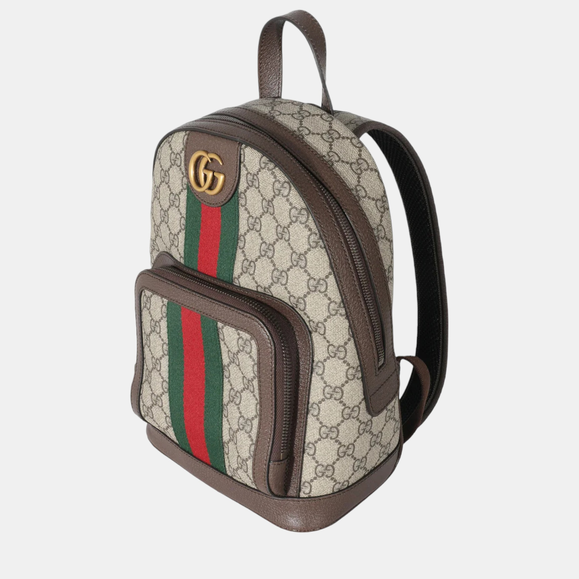 

Gucci Beige Canvas GG Supreme  Ophidia Backpack