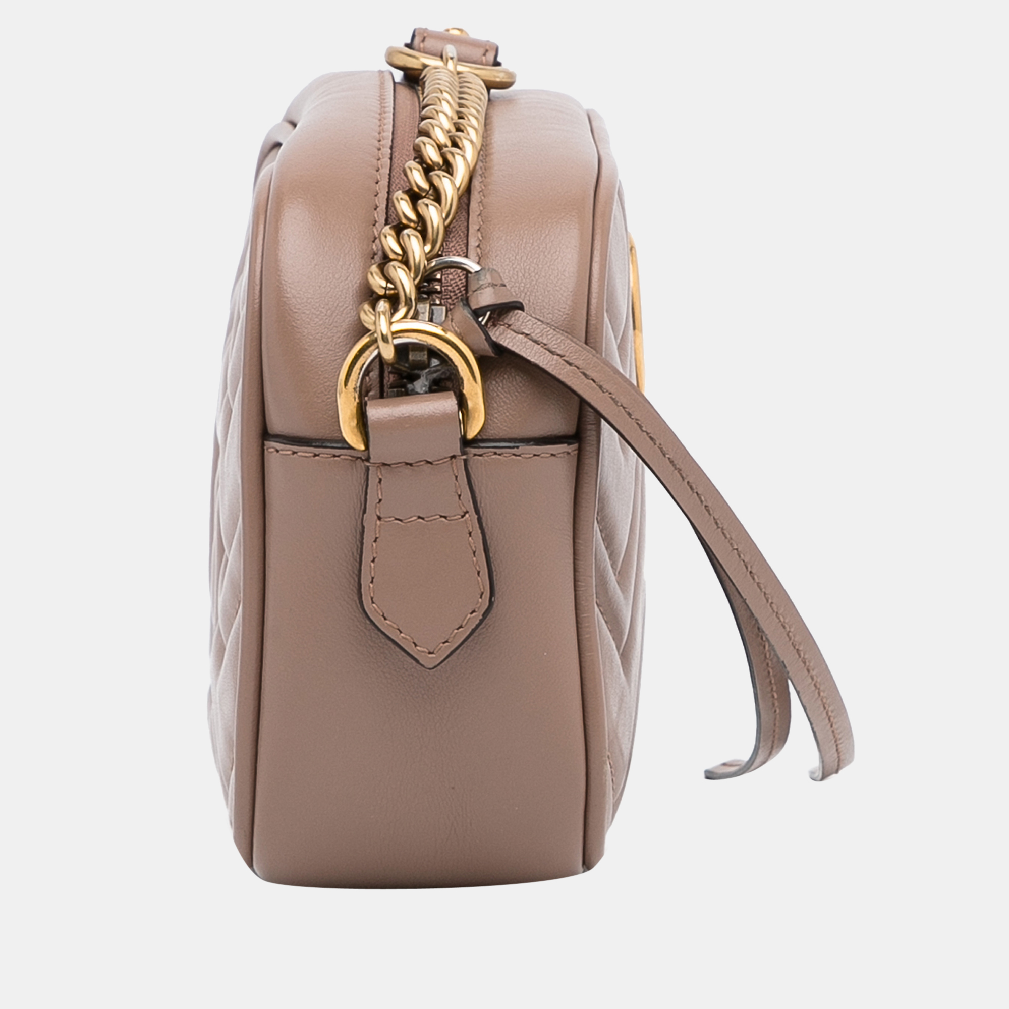 

Gucci Beige/Brown Mini GG Marmont Matelasse Crossbody