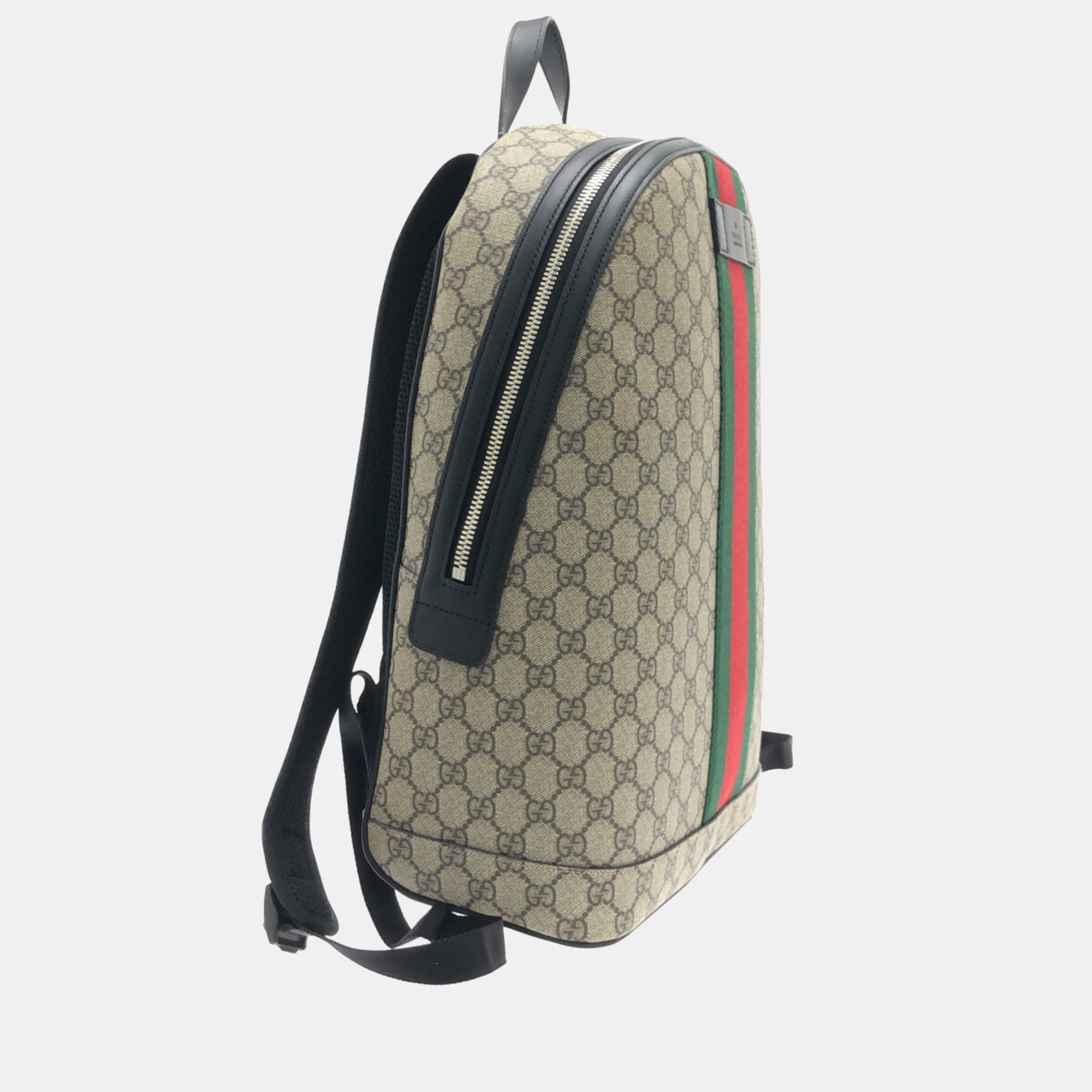 

Gucci Beige Canvas GG Supreme Ophidia Backpack