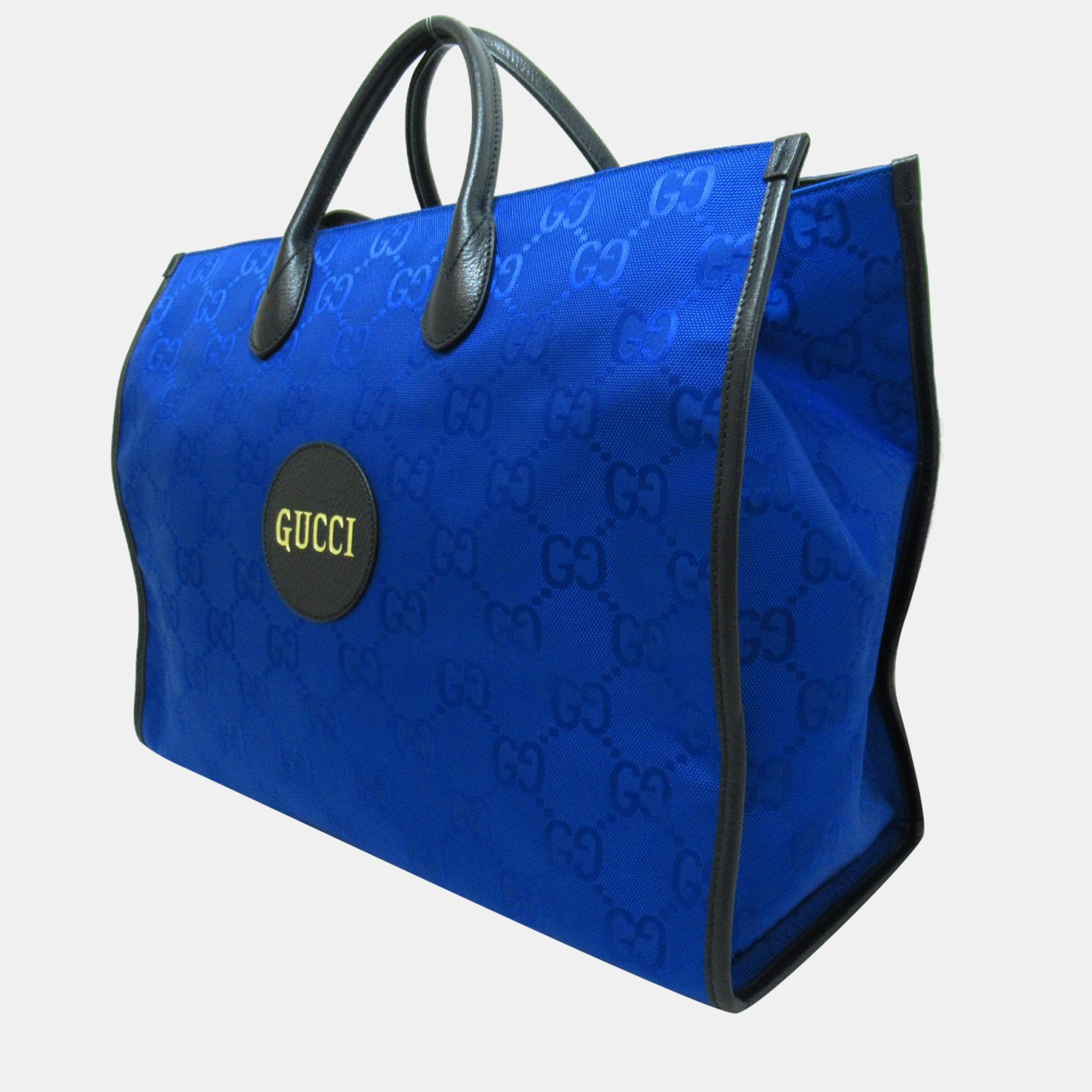

Gucci Blue Canvas GG Off The Grid Tote Bag