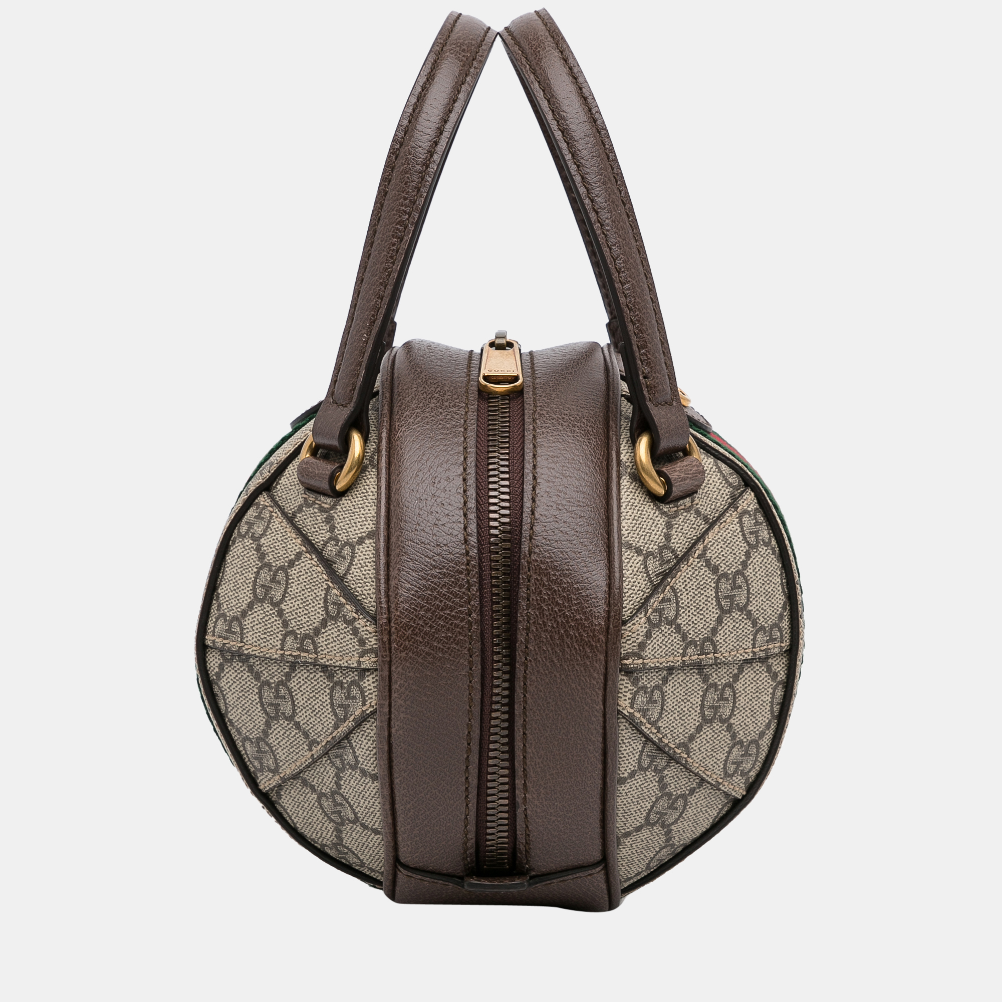 

Gucci Beige/Brown Mini GG Supreme Ophidia Basketball Bag