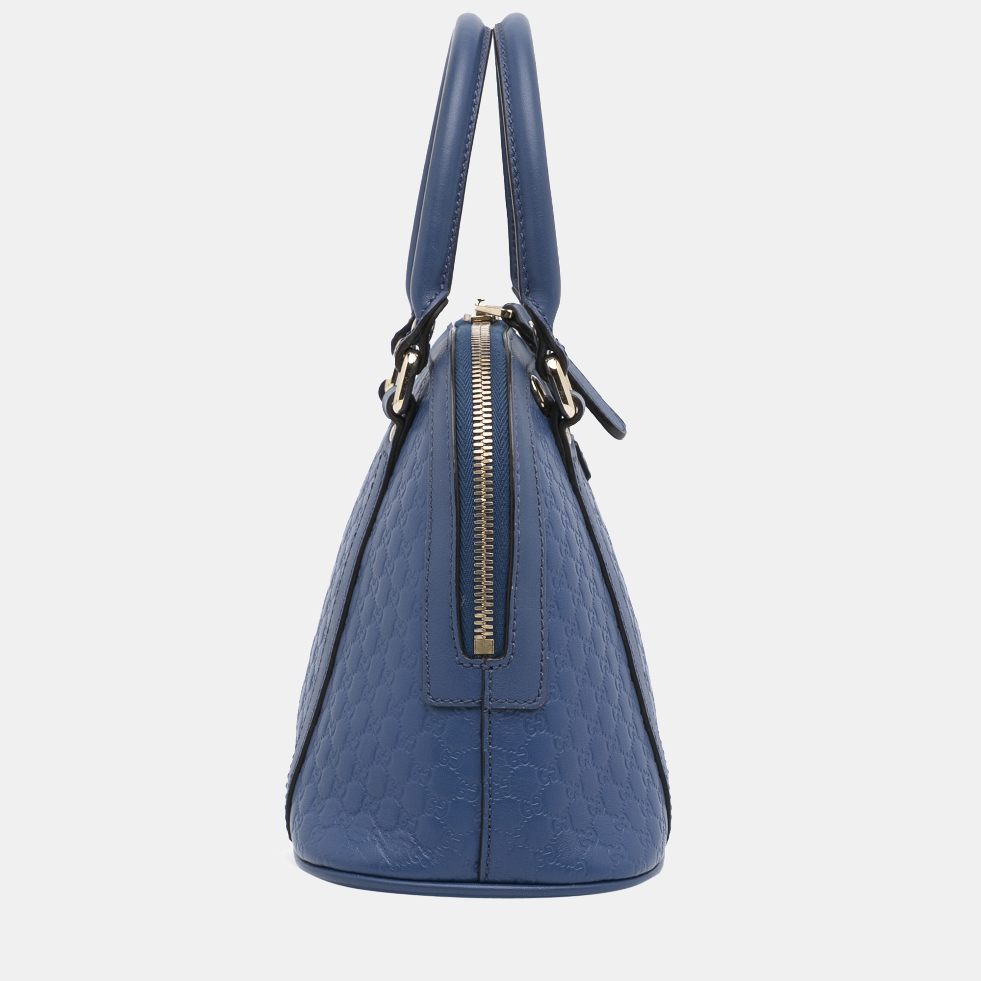 

Gucci Blue Mini Microguccissima Dome