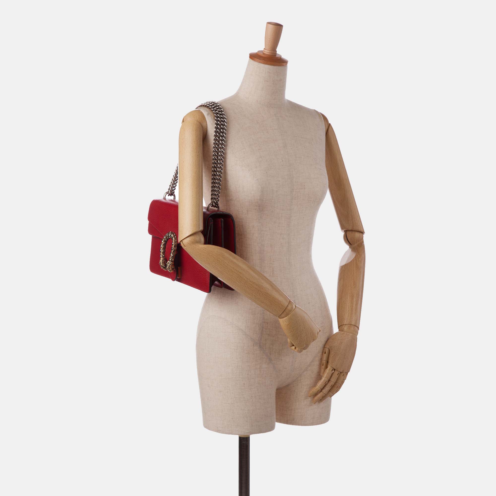 

Gucci Small Dionysus Shoulder Bag, Red