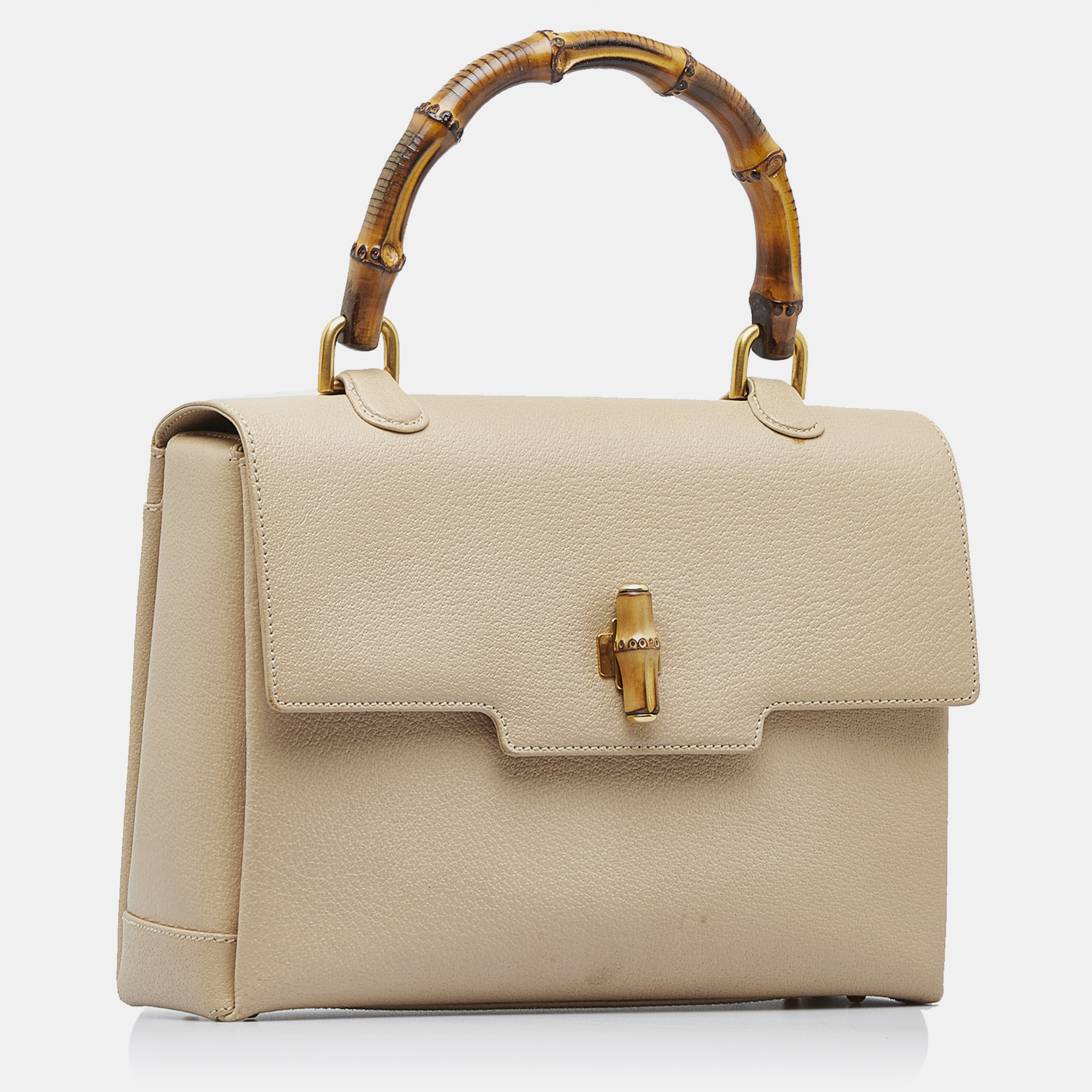 

Gucci Bamboo Satchel, Brown