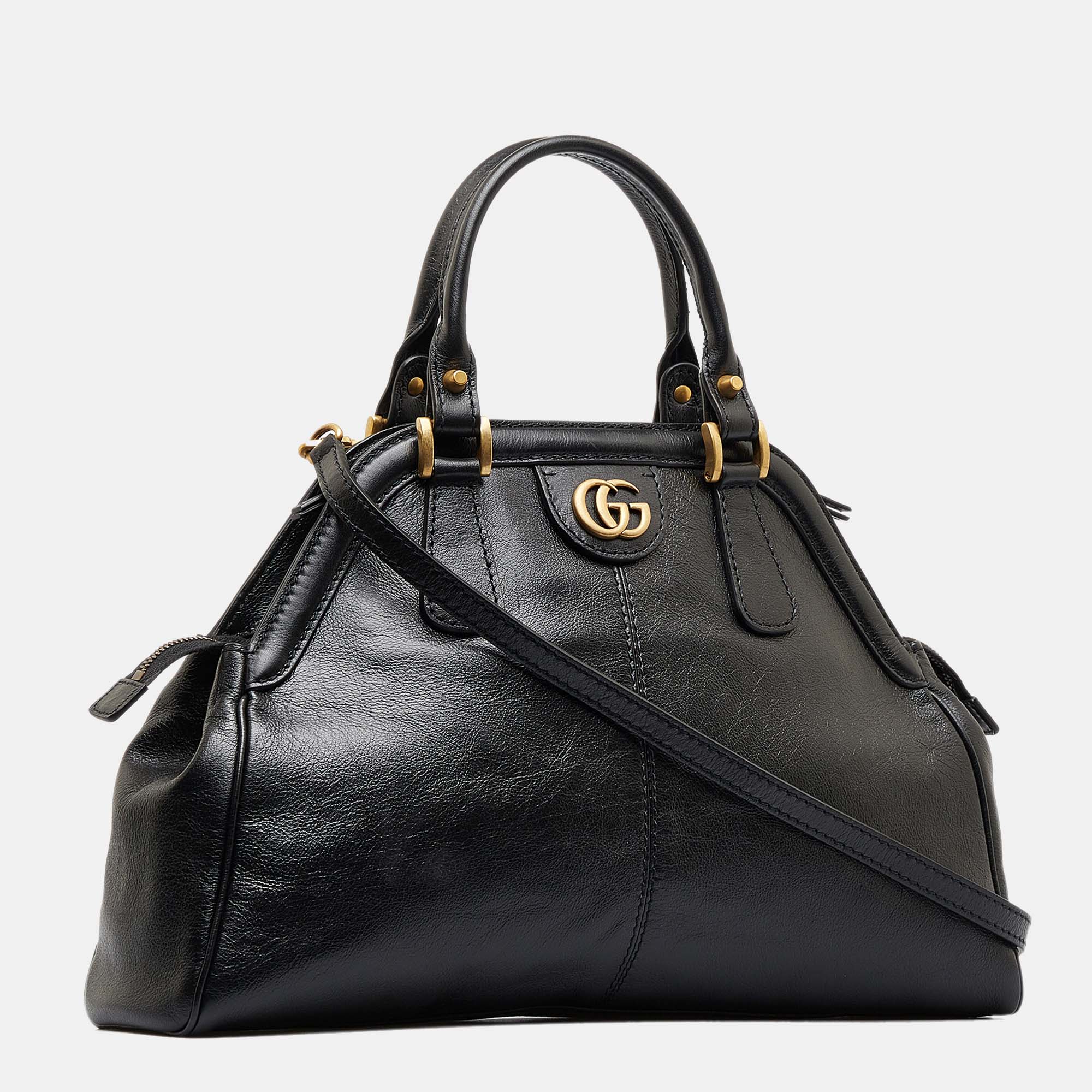 

Gucci Medium Re(Belle) Top Handle Bag, Black