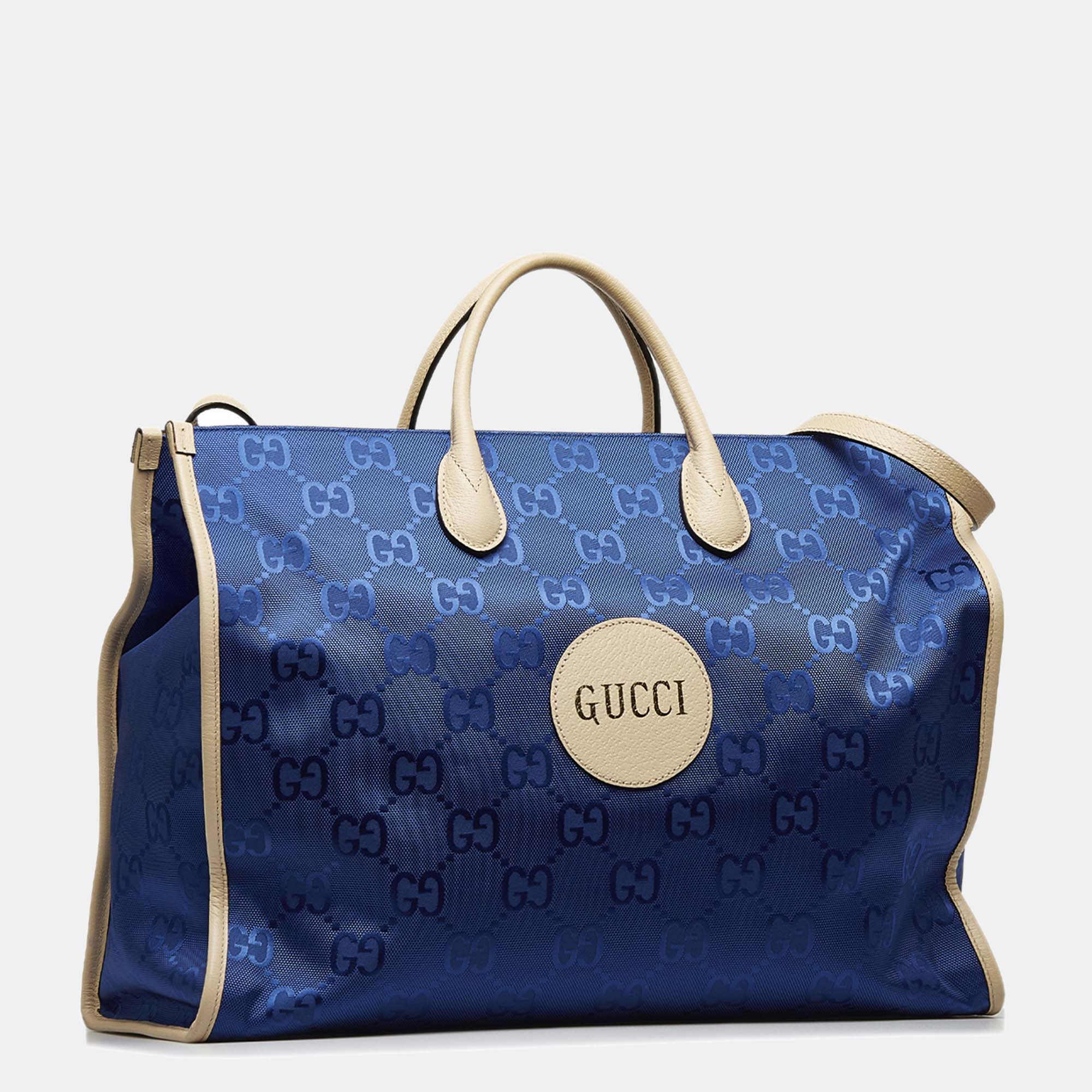 

Gucci Large GG Nylon Off the Grid, Blue