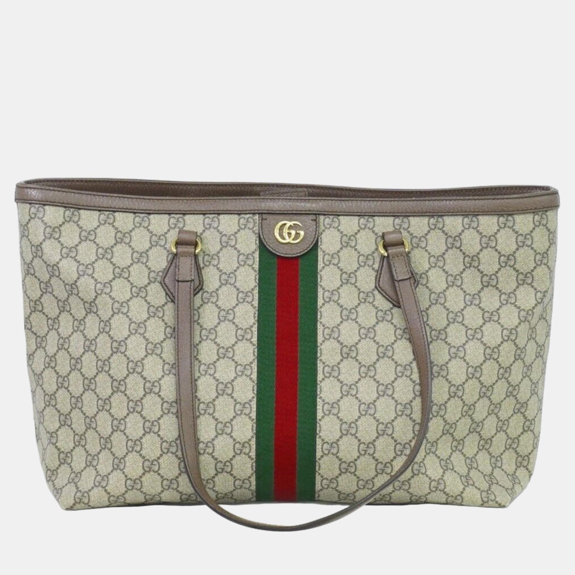 

Gucci Beige Gold Plated Ophidia handbag bag