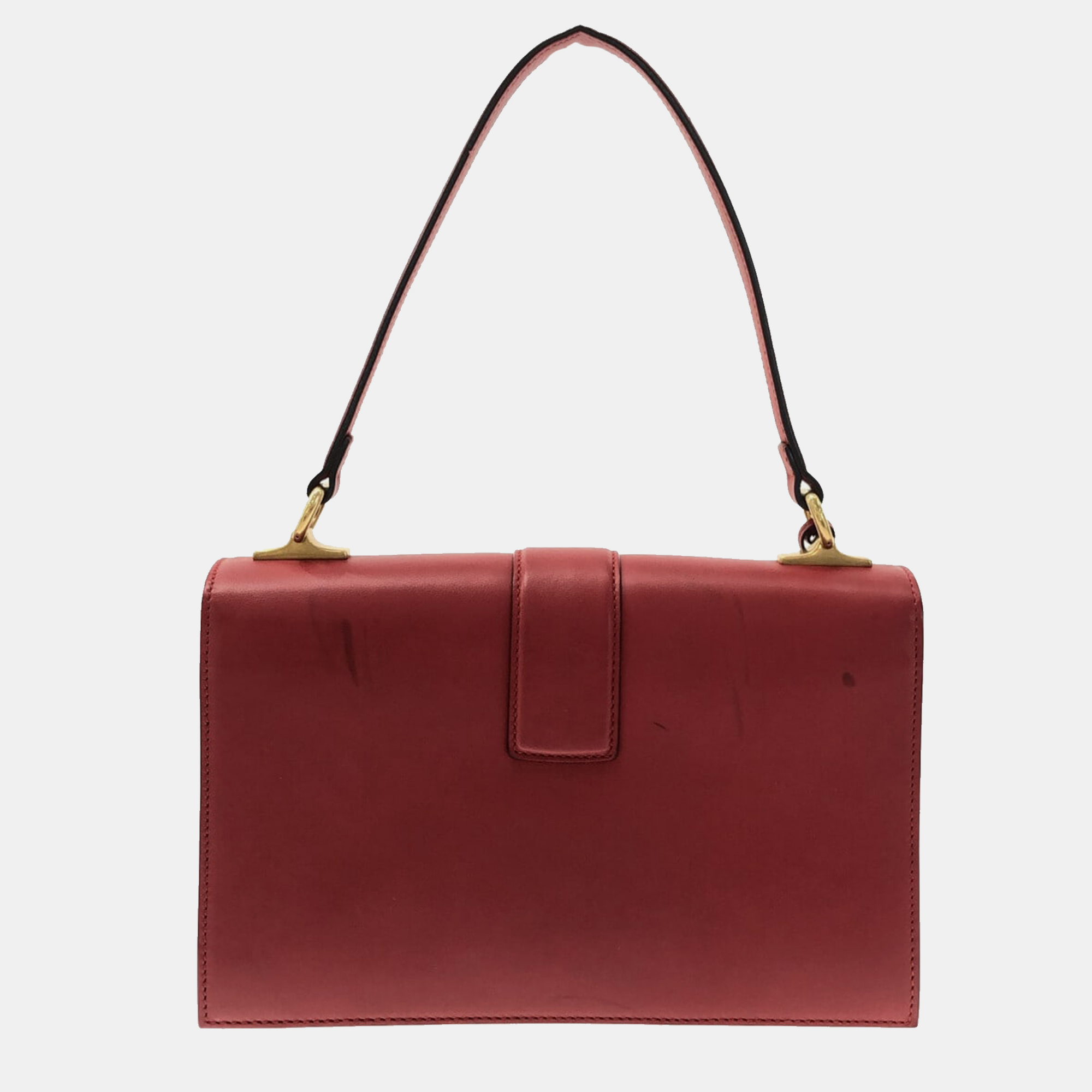 

Gucci Cat Lock Top Handle Bag, Red