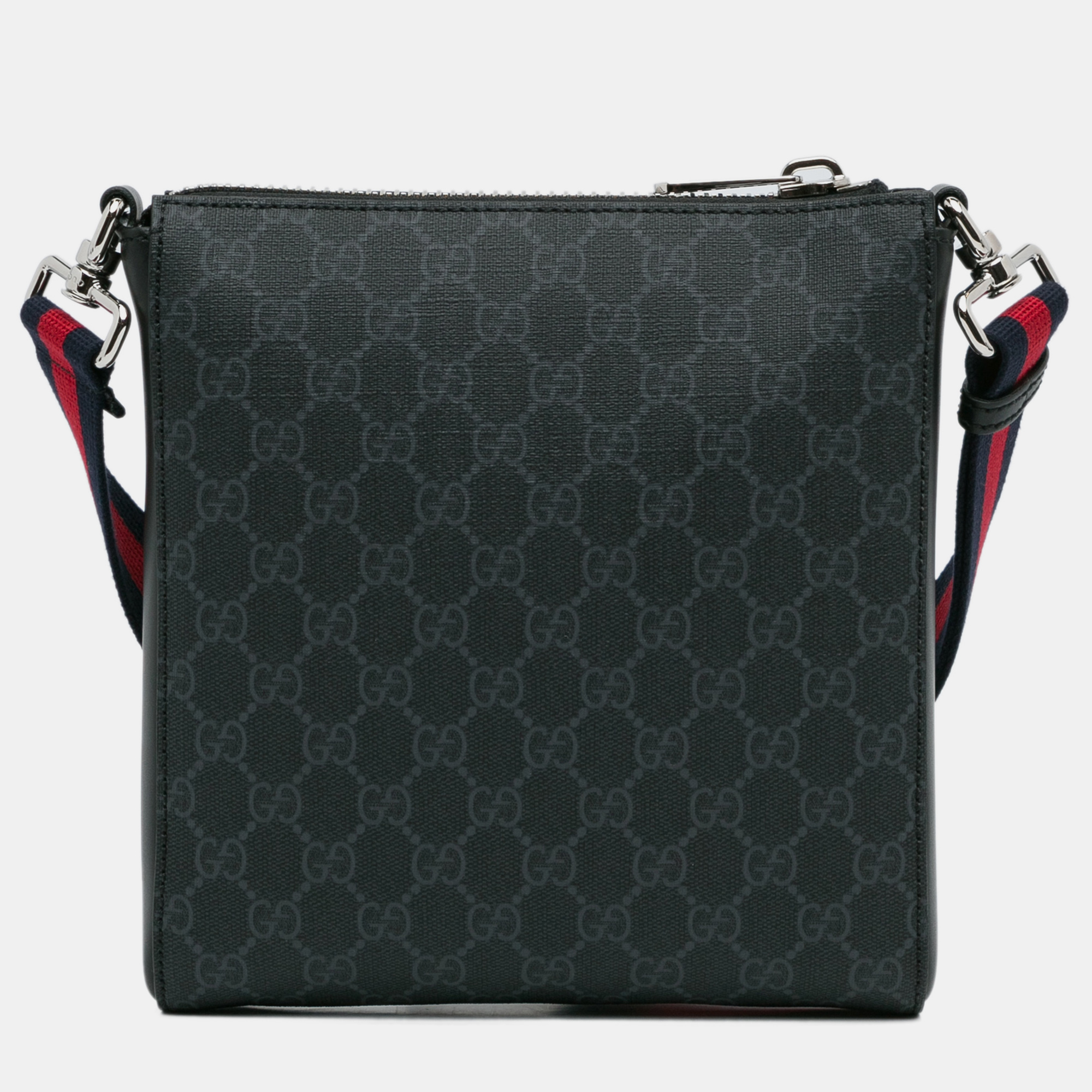 

Gucci Small GG Supreme Web Crossbody, Black