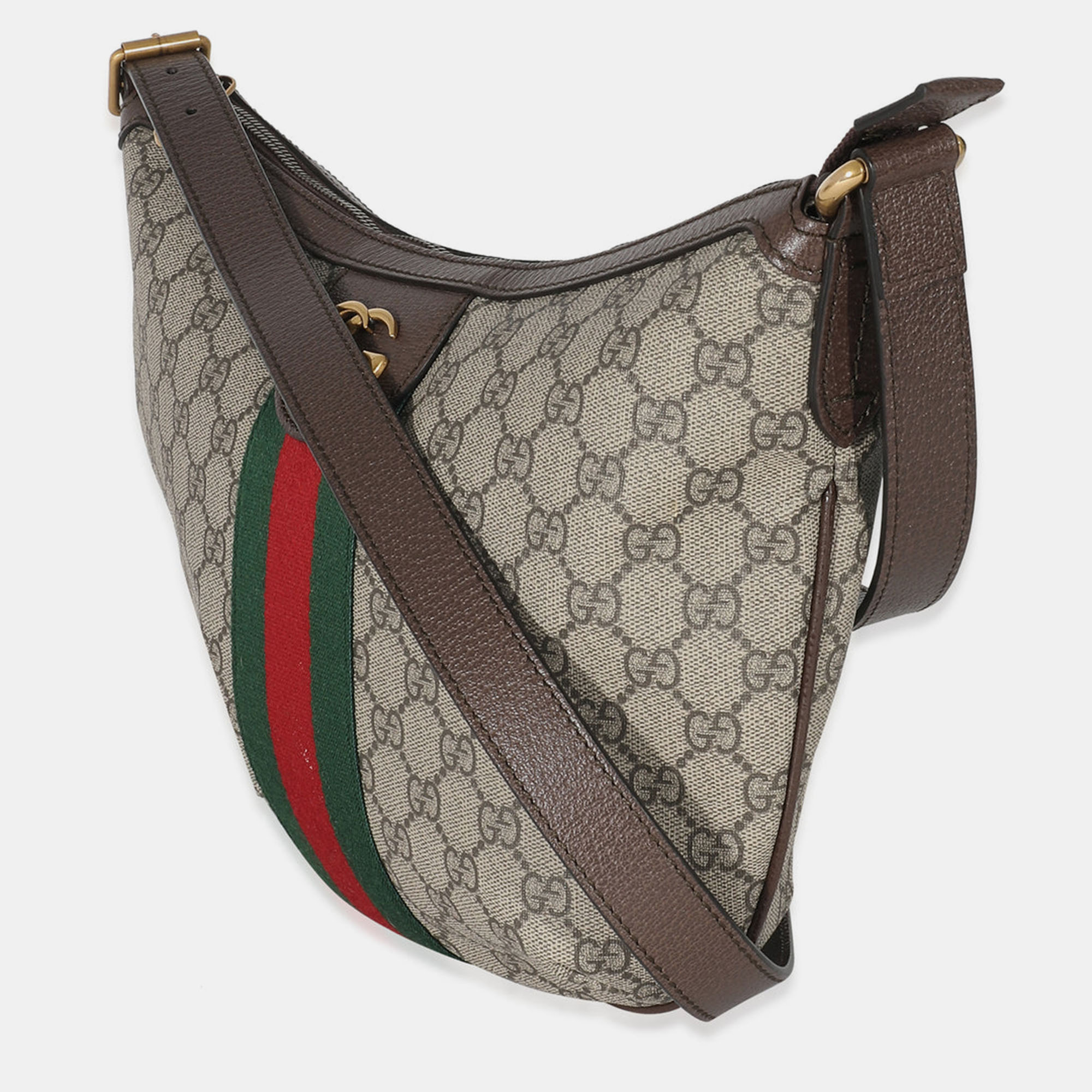 

Gucci Beige GG Canvas Ophidia Small Shoulder Bag