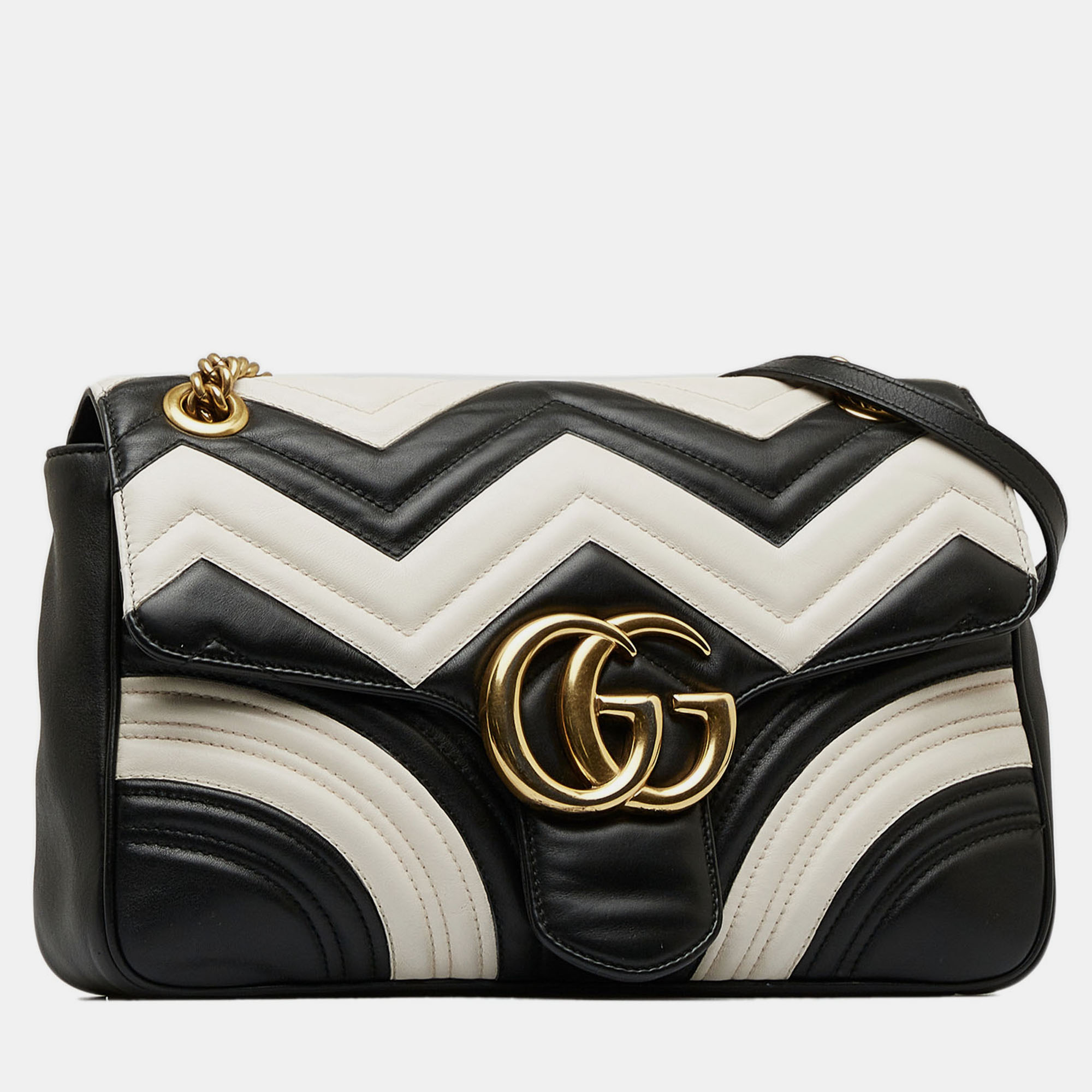 

Gucci Medium GG Marmont Matelasse Crossbody Bag, Black