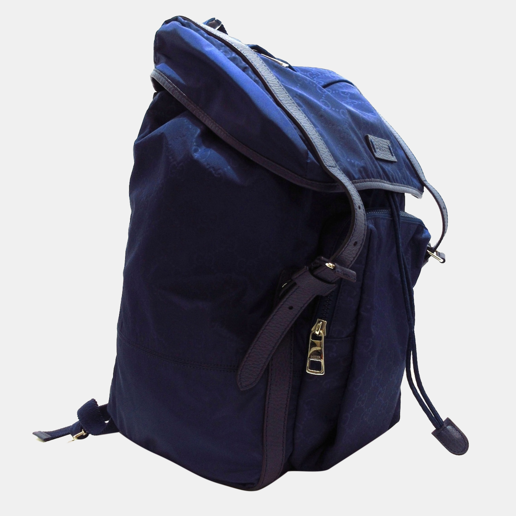 

Gucci Blue Nylon GG Backpack