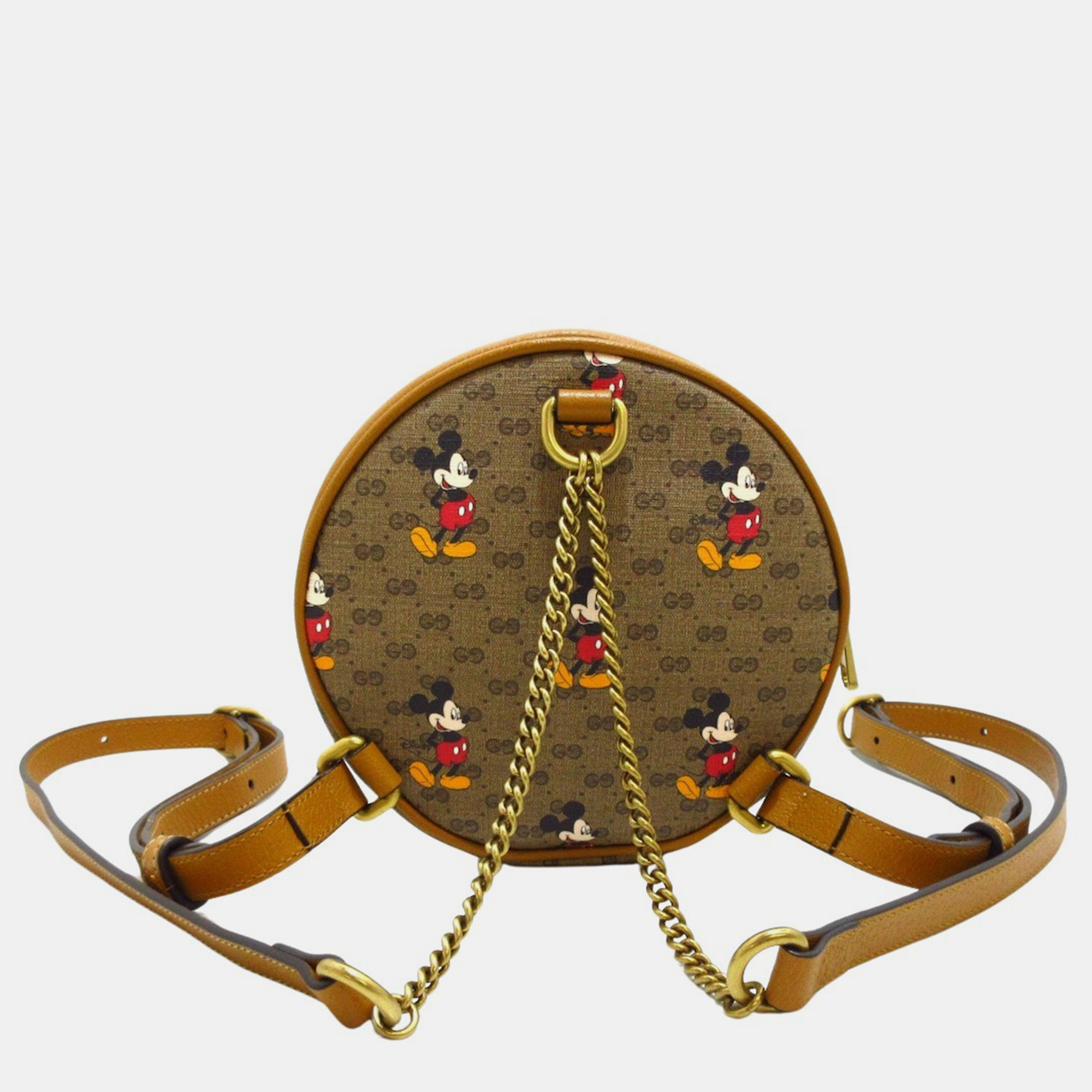 

Gucci Beige GG Canvas Disney Micro GG Round Backpack