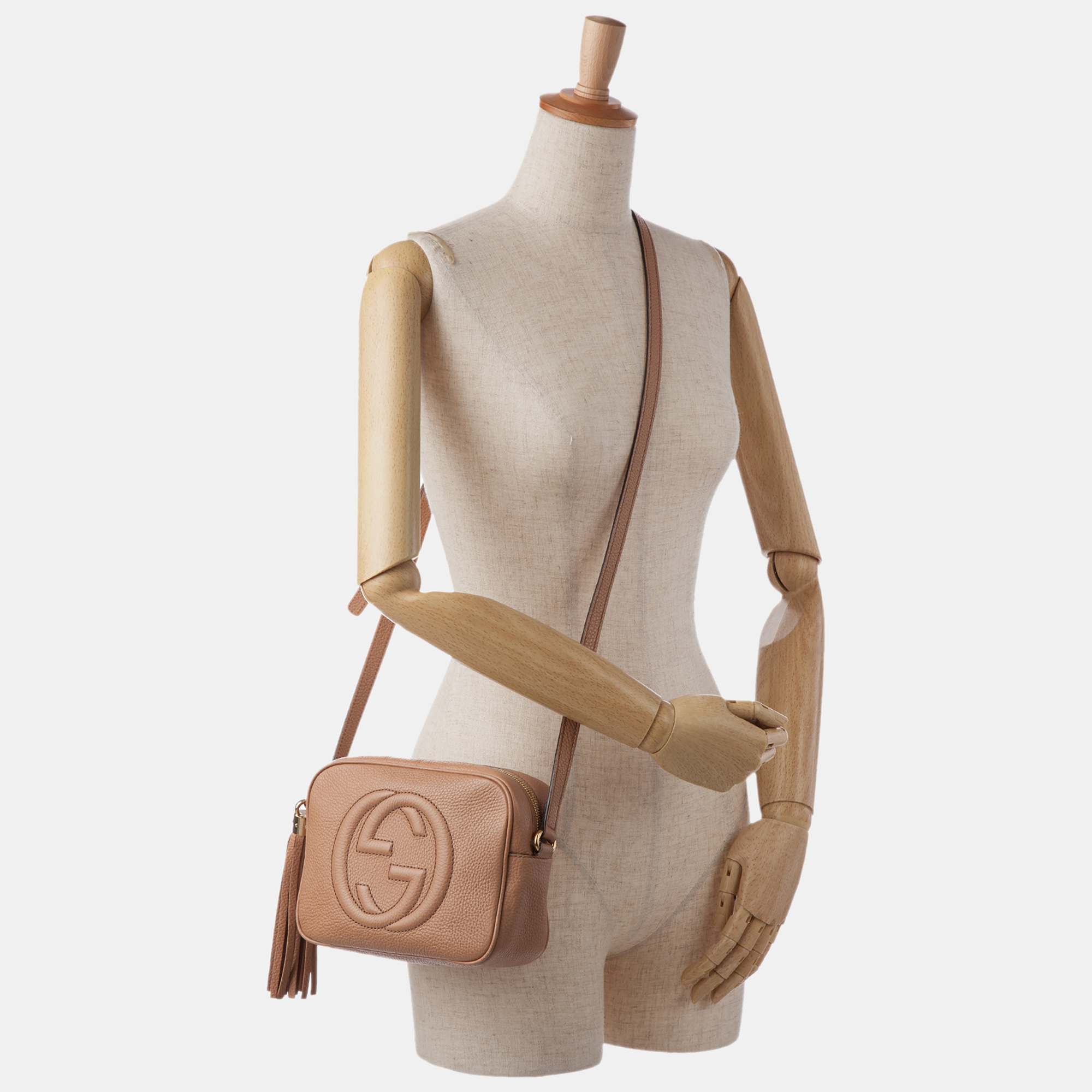 

Gucci Leather Soho Disco, Brown