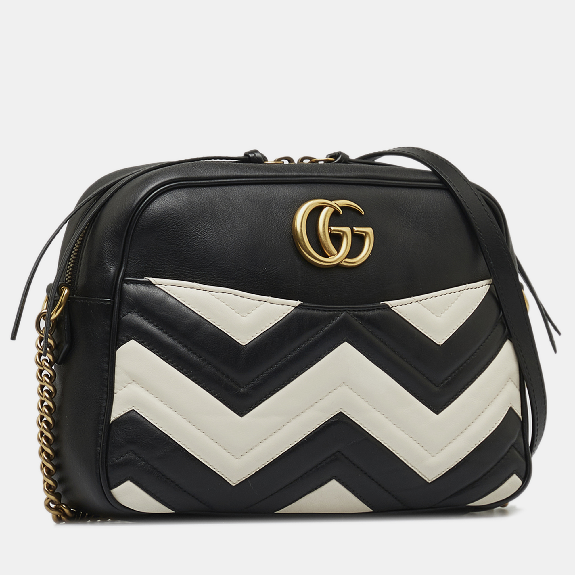 

Gucci GG Marmont Matelasse Crossbody Bag, Black