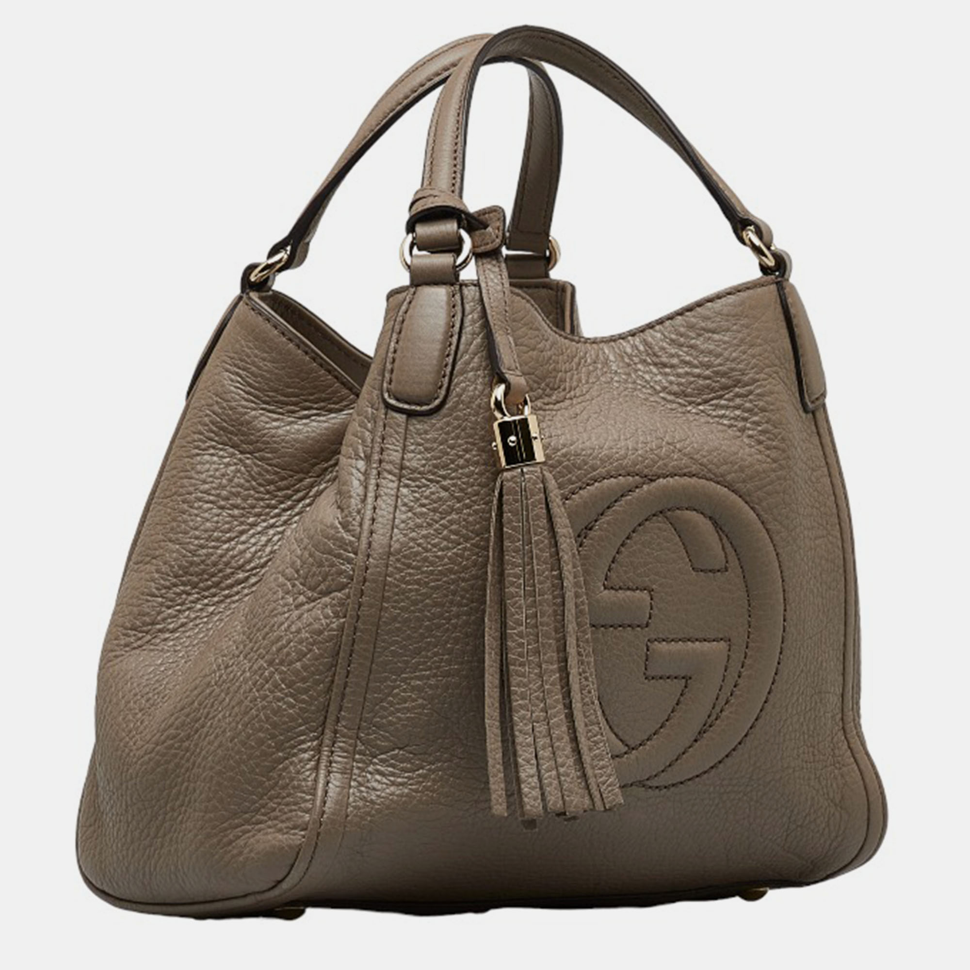 

Gucci Brown Leather Soho Handbag