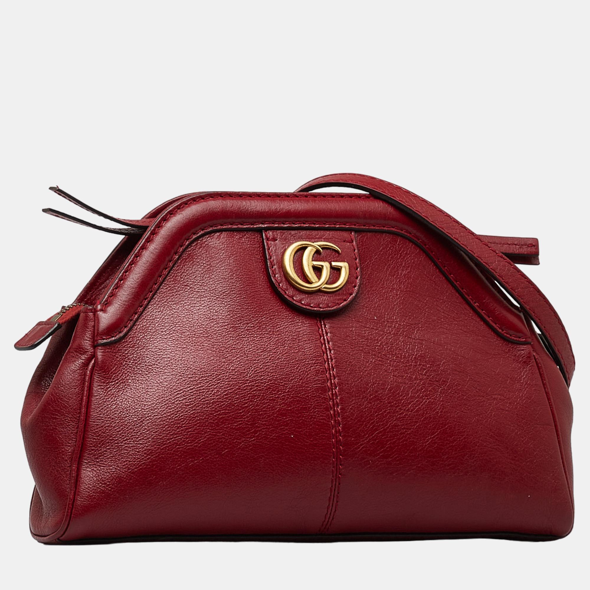 

Gucci Red Small Re(belle) Crossbody Bag