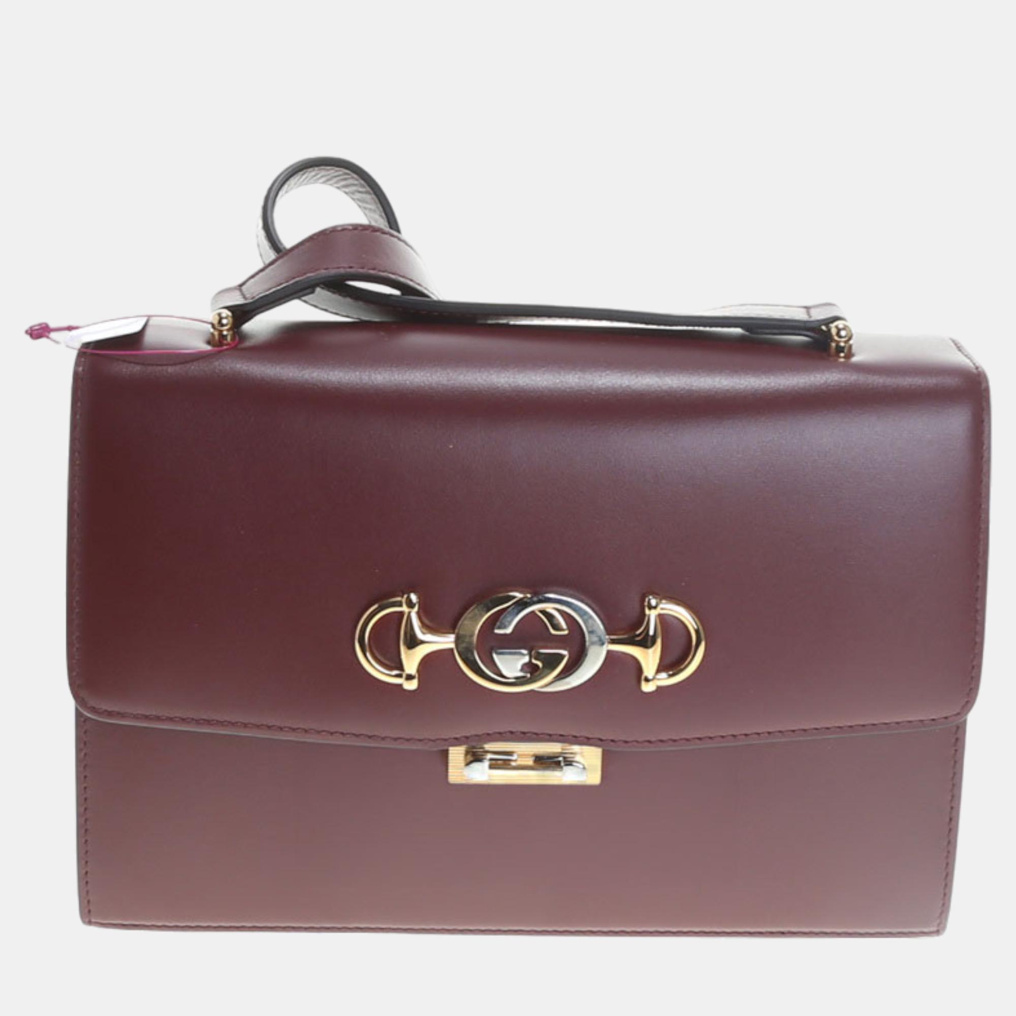 

Gucci Zumi Shoulder Bag (576388), Burgundy
