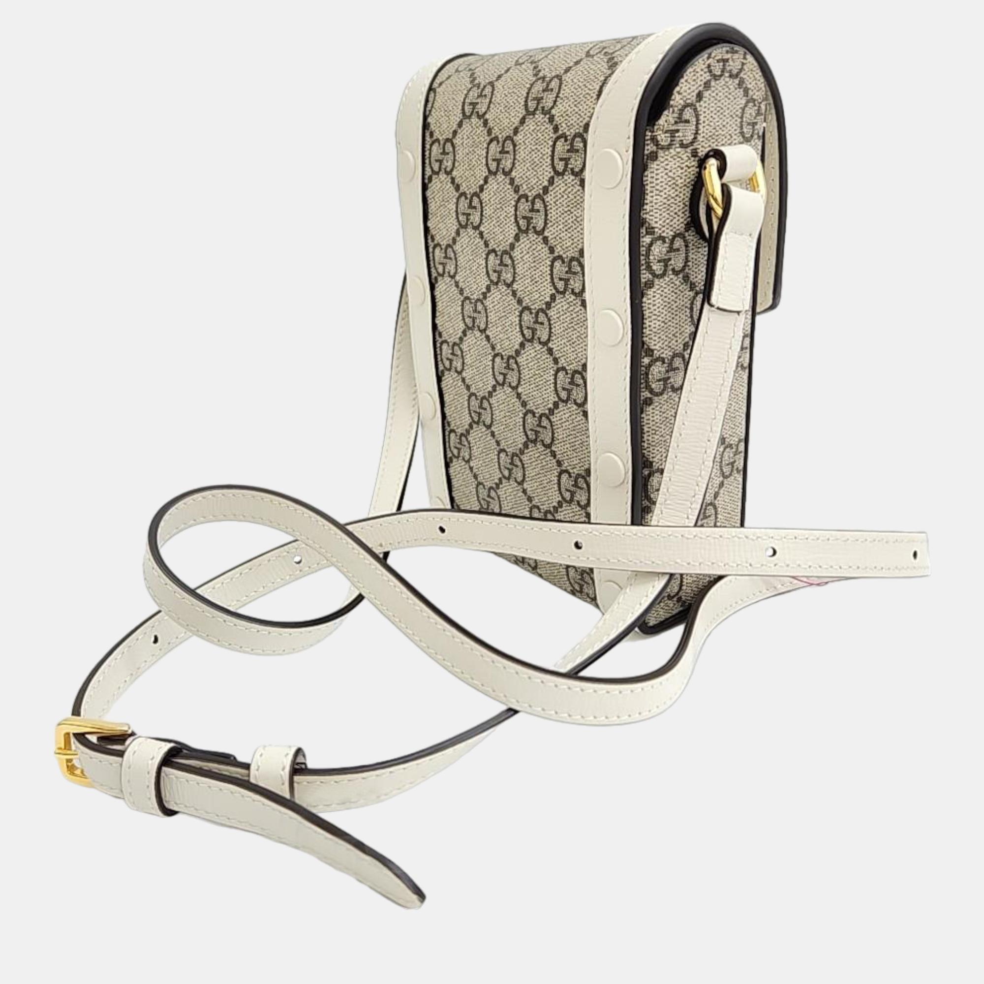 

Gucci Horsebit 1955 Mini Bag (625615), Beige