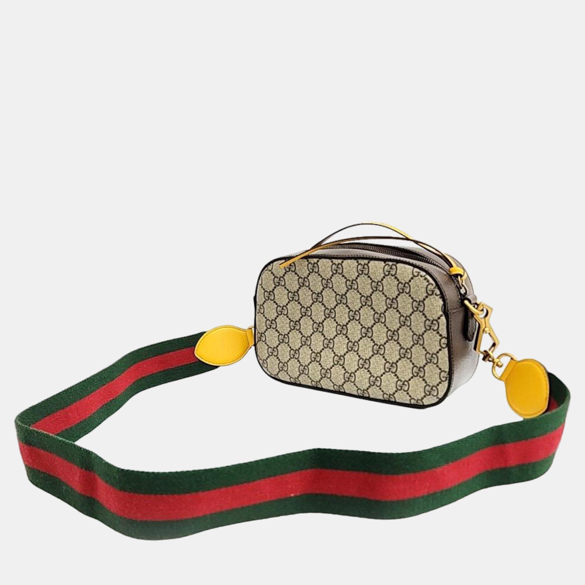 

Gucci GG Supreme Messenger Bag (476466), Beige