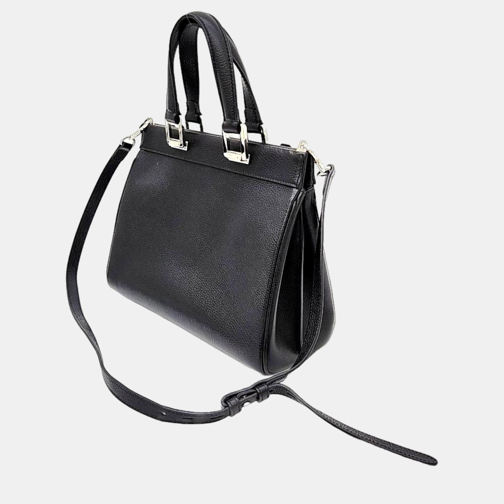 

Gucci Zumi Top Handle Bag Small (569712), Black