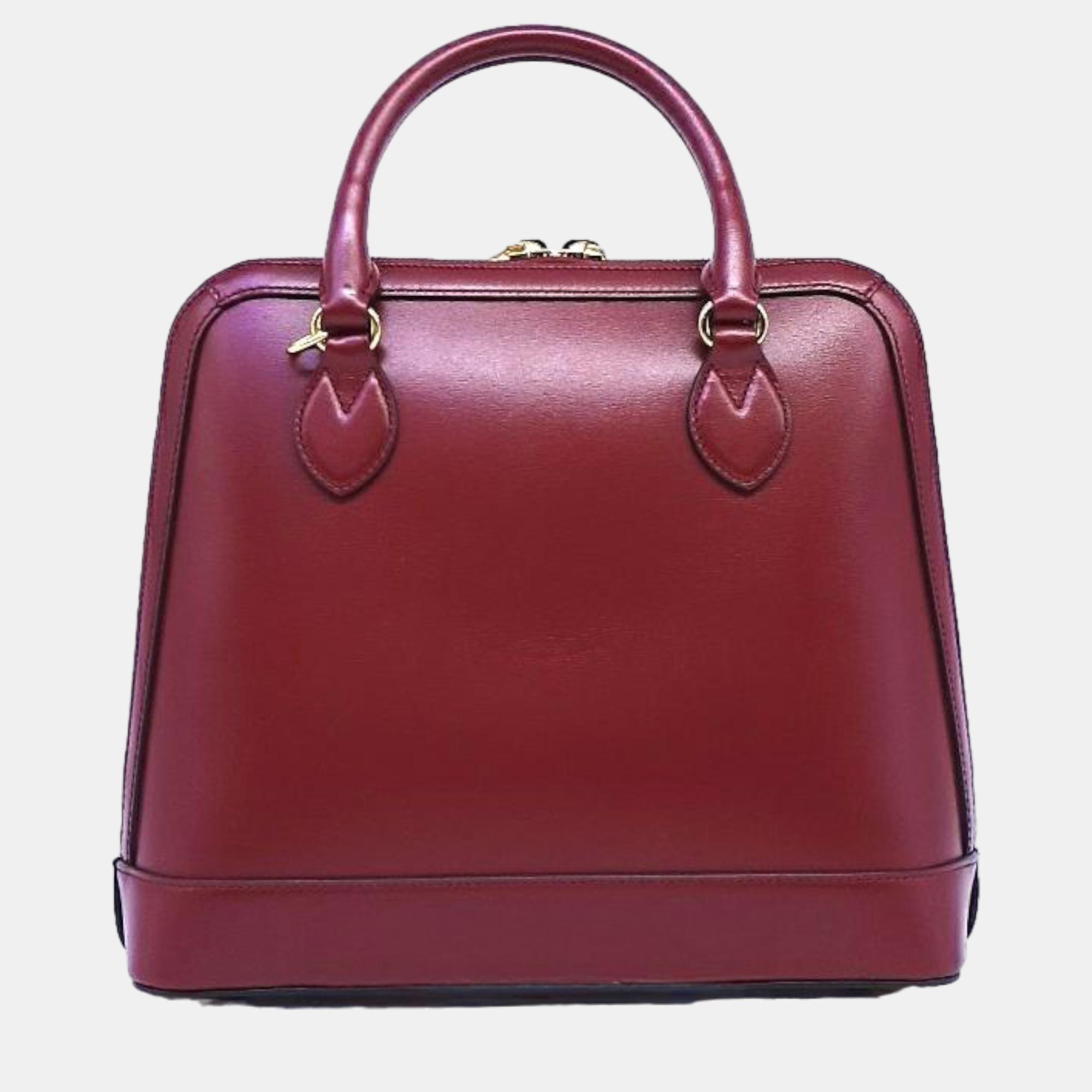 

Gucci 1955 Horsebit Top Handle Bag Medium (620850), Red
