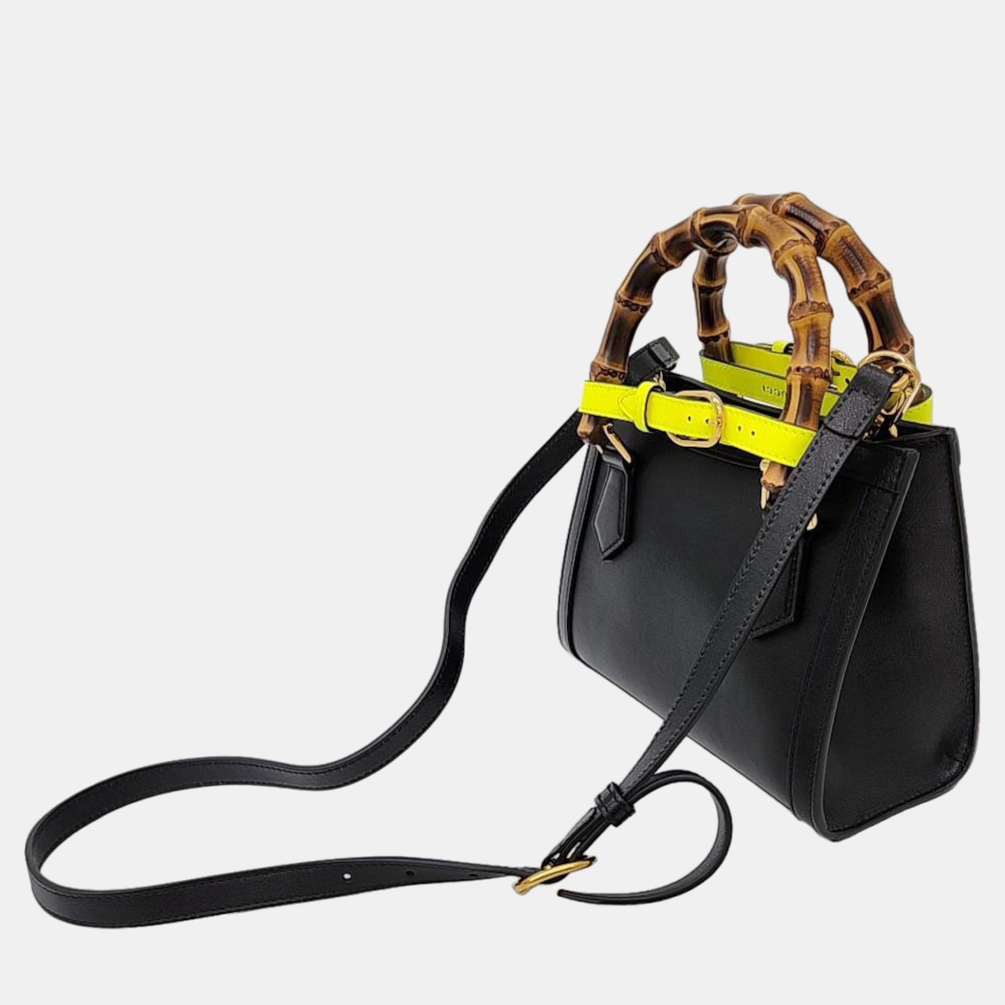 

Gucci Diana Tote and Shoulder Bag (655661), Black